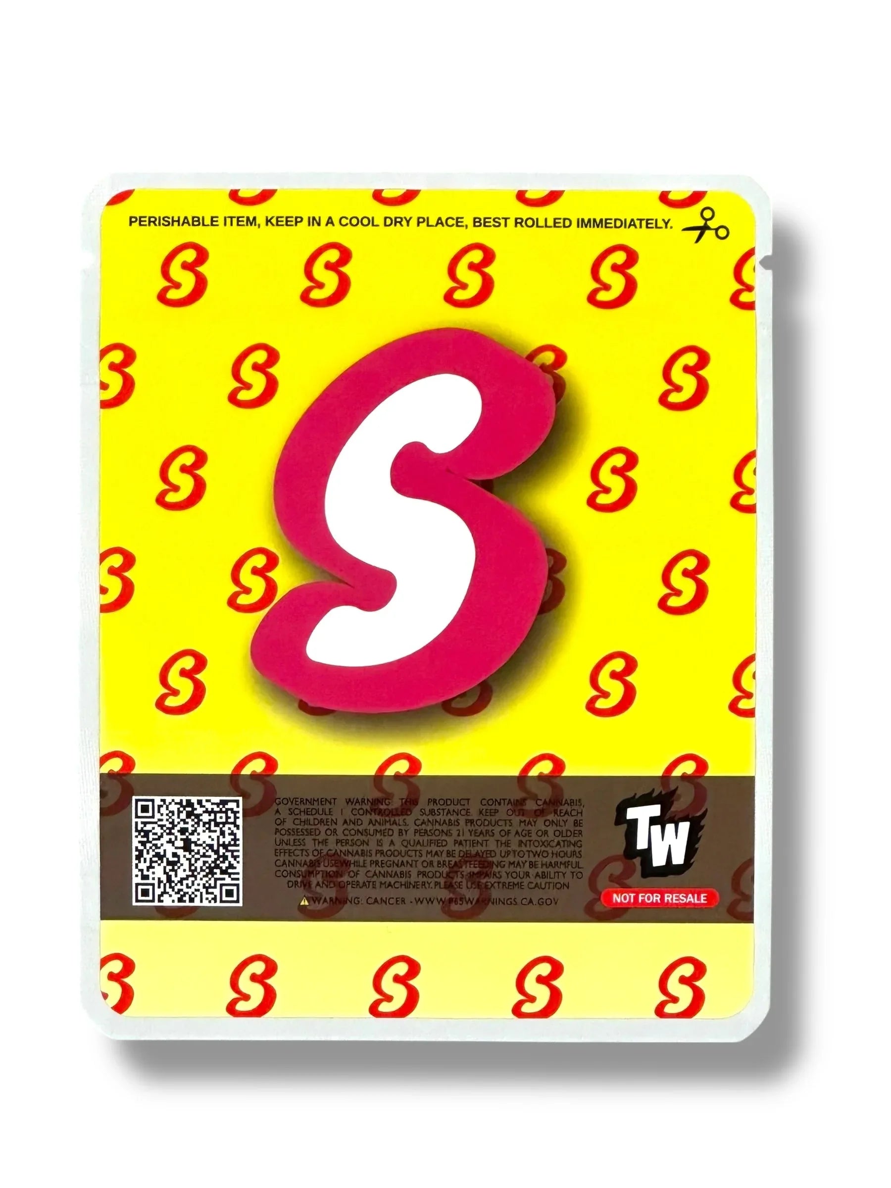 Sprinklez Sugar Babies 3.5G Mylar Bags -With stickers and label - Black Unicorn Hub