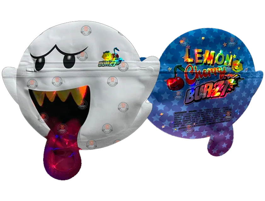 Lemon Cherry Burzt cut out Mylar Bags 3.5g Empty Packaging - Black Unicorn Hub