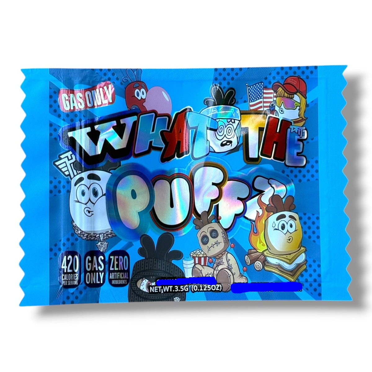 What The Puffs 3.5g shape bags Gas Only