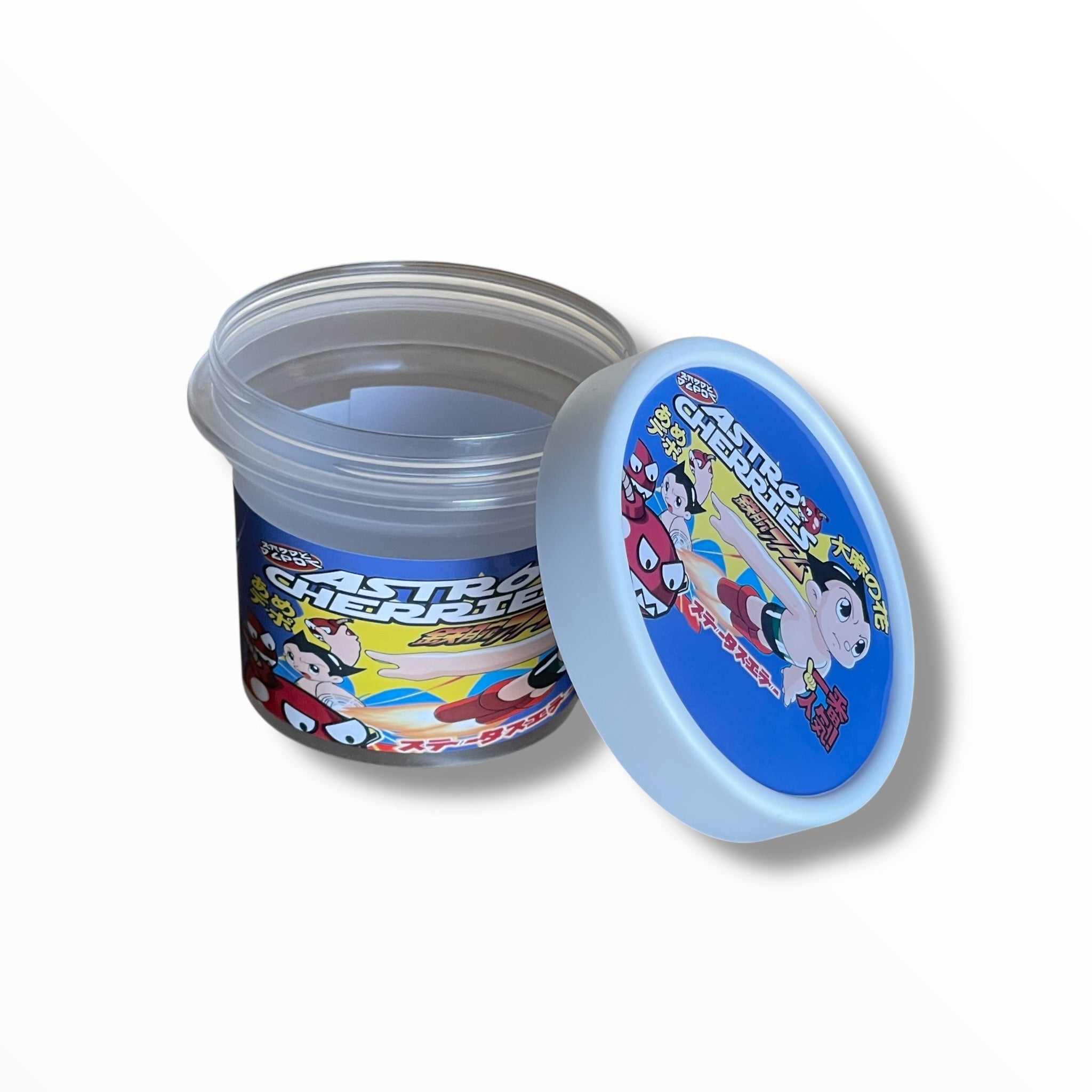 Ice Cream Style 3.5G Plastic Jars with Display Boxes – Packaging Only