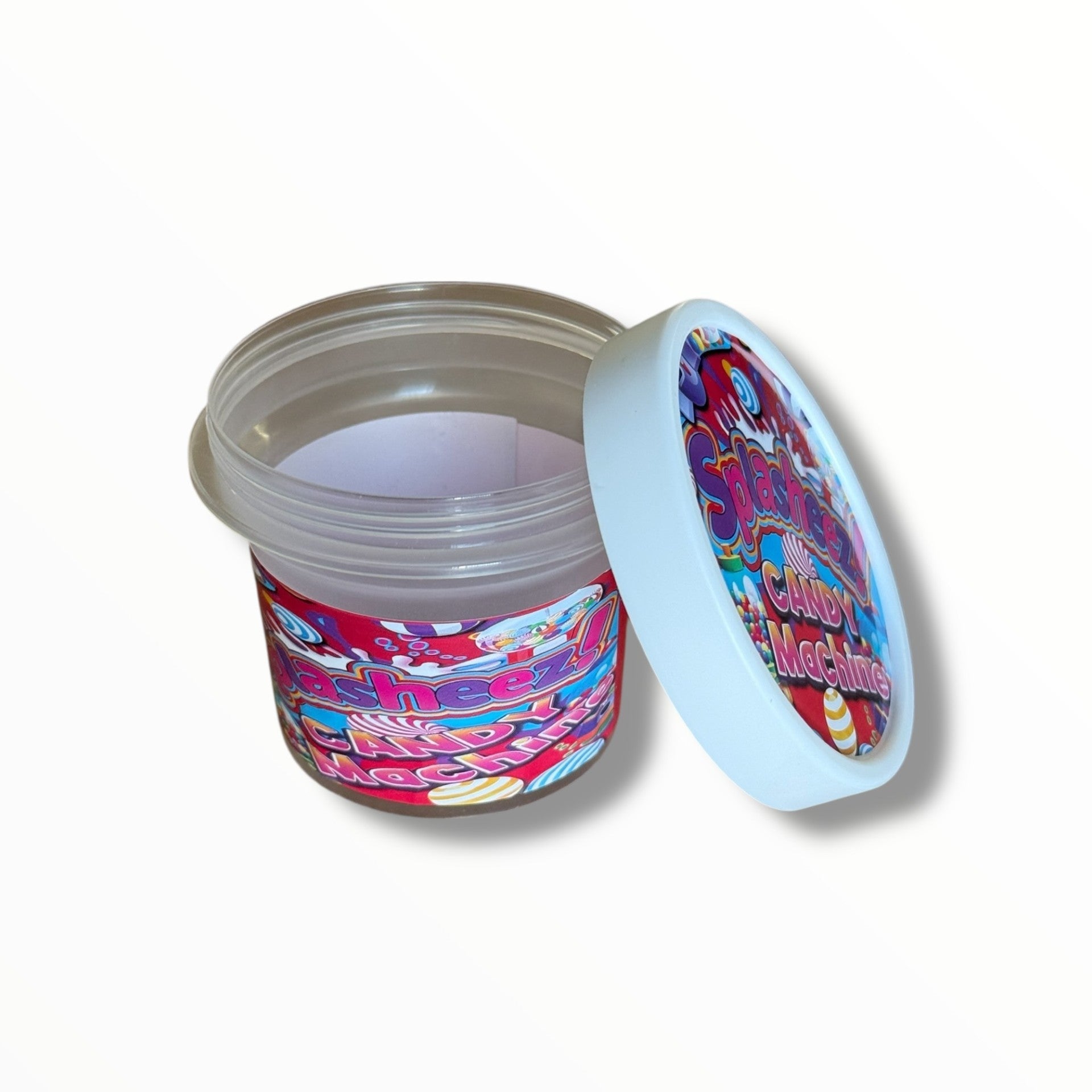 Ice Cream Style 3.5G Plastic Jars with Display Boxes – Packaging Only