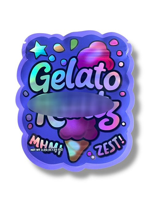 Gelato R Mylar Bag 3.5g shape bags
