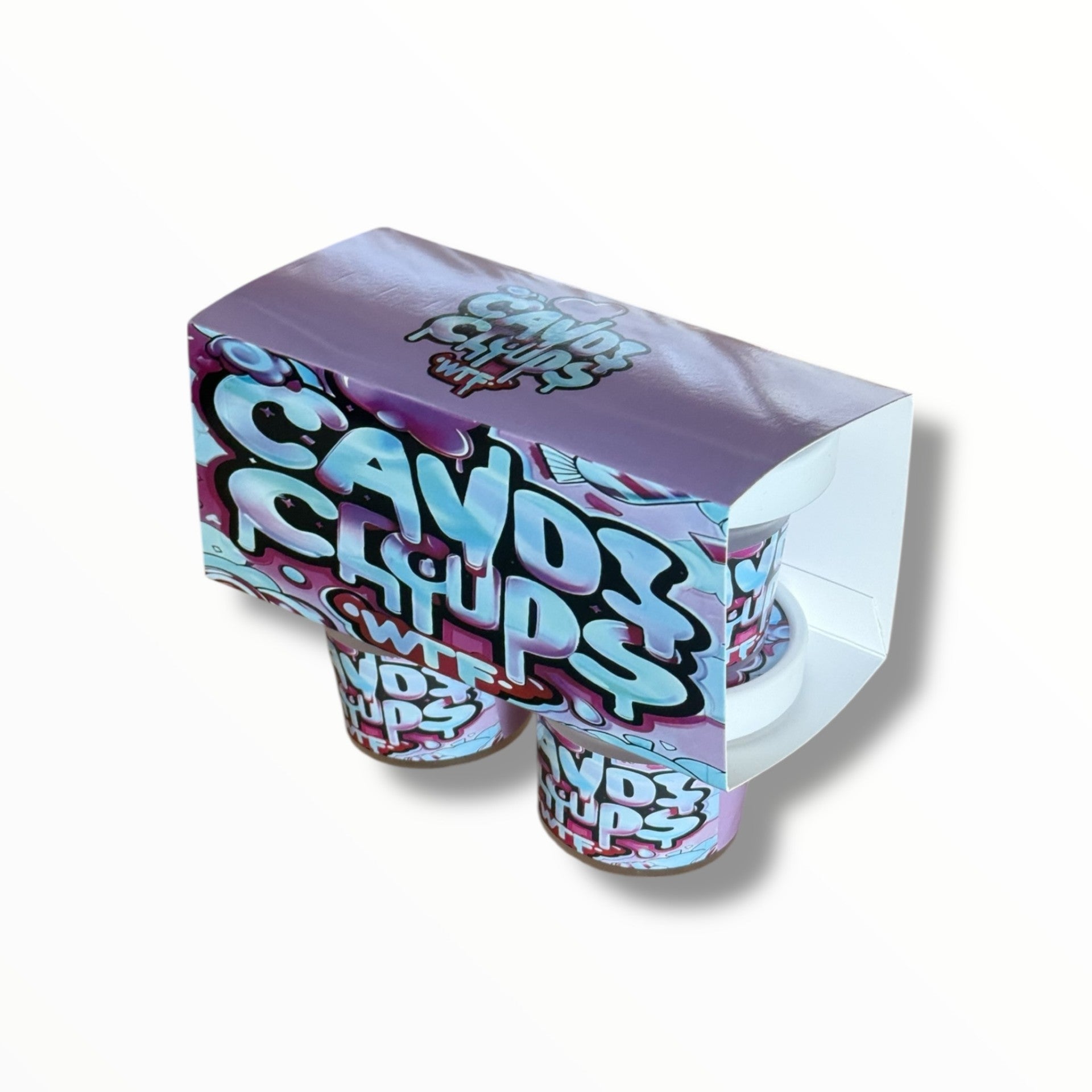 Ice Cream Style 3.5G Plastic Jars with Display Boxes – Packaging Only