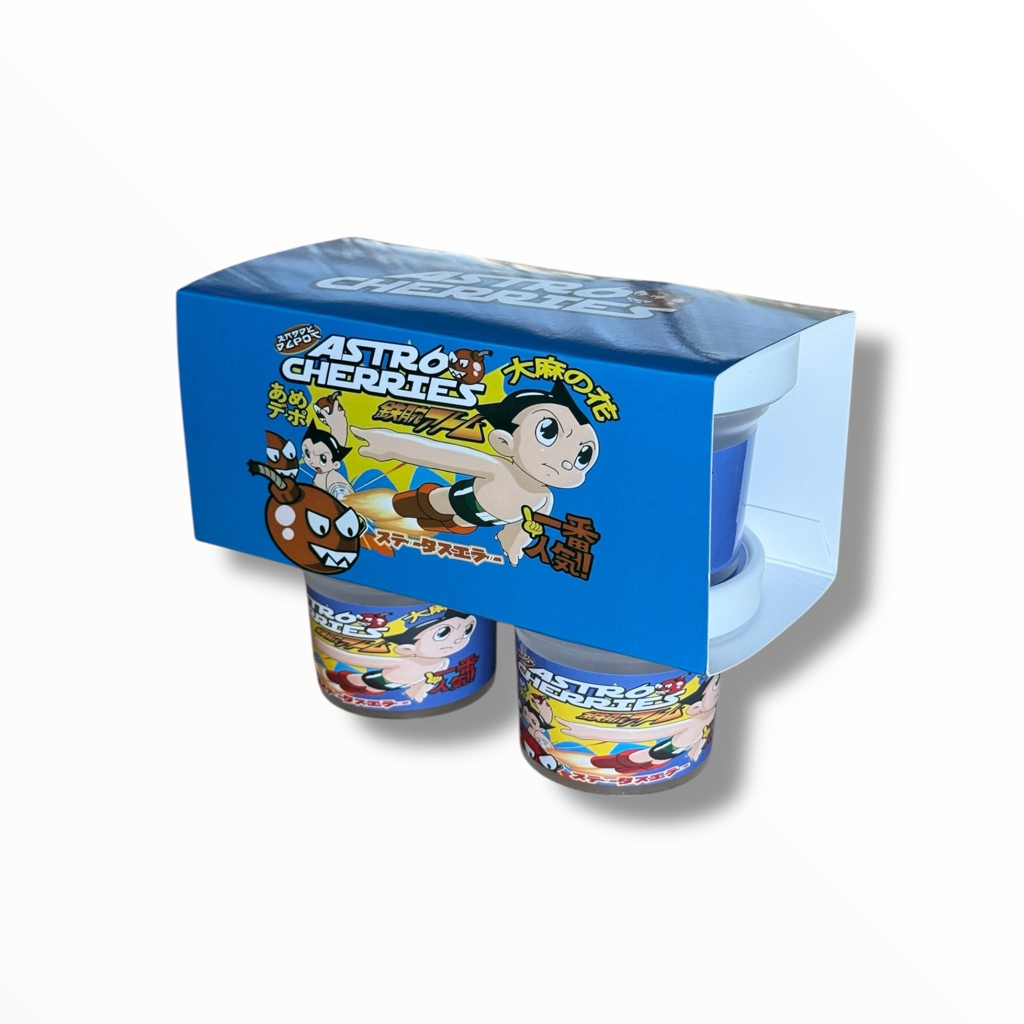 Ice Cream Style 3.5G Plastic Jars with Display Boxes – Packaging Only