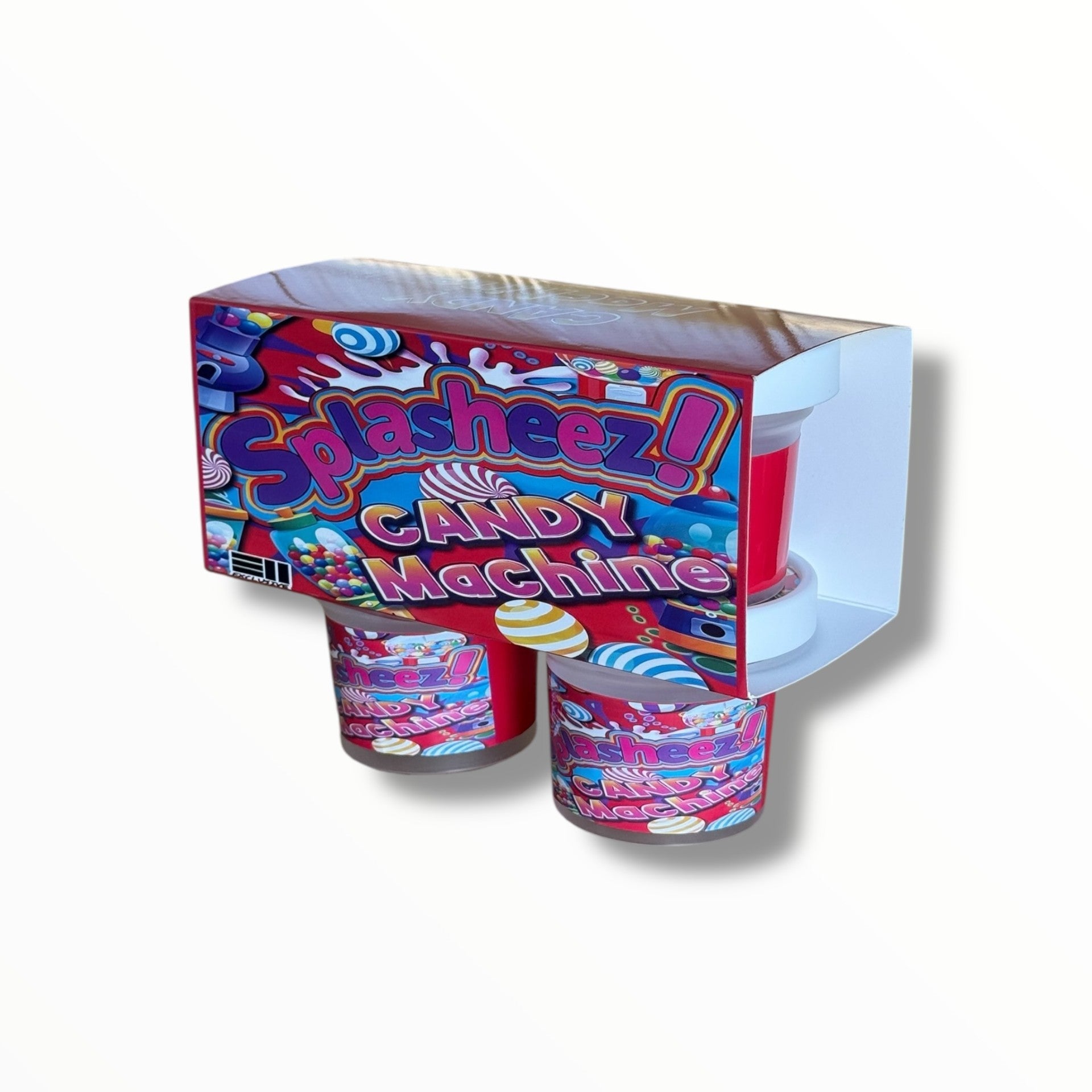 Ice Cream Style 3.5G Plastic Jars with Display Boxes – Packaging Only