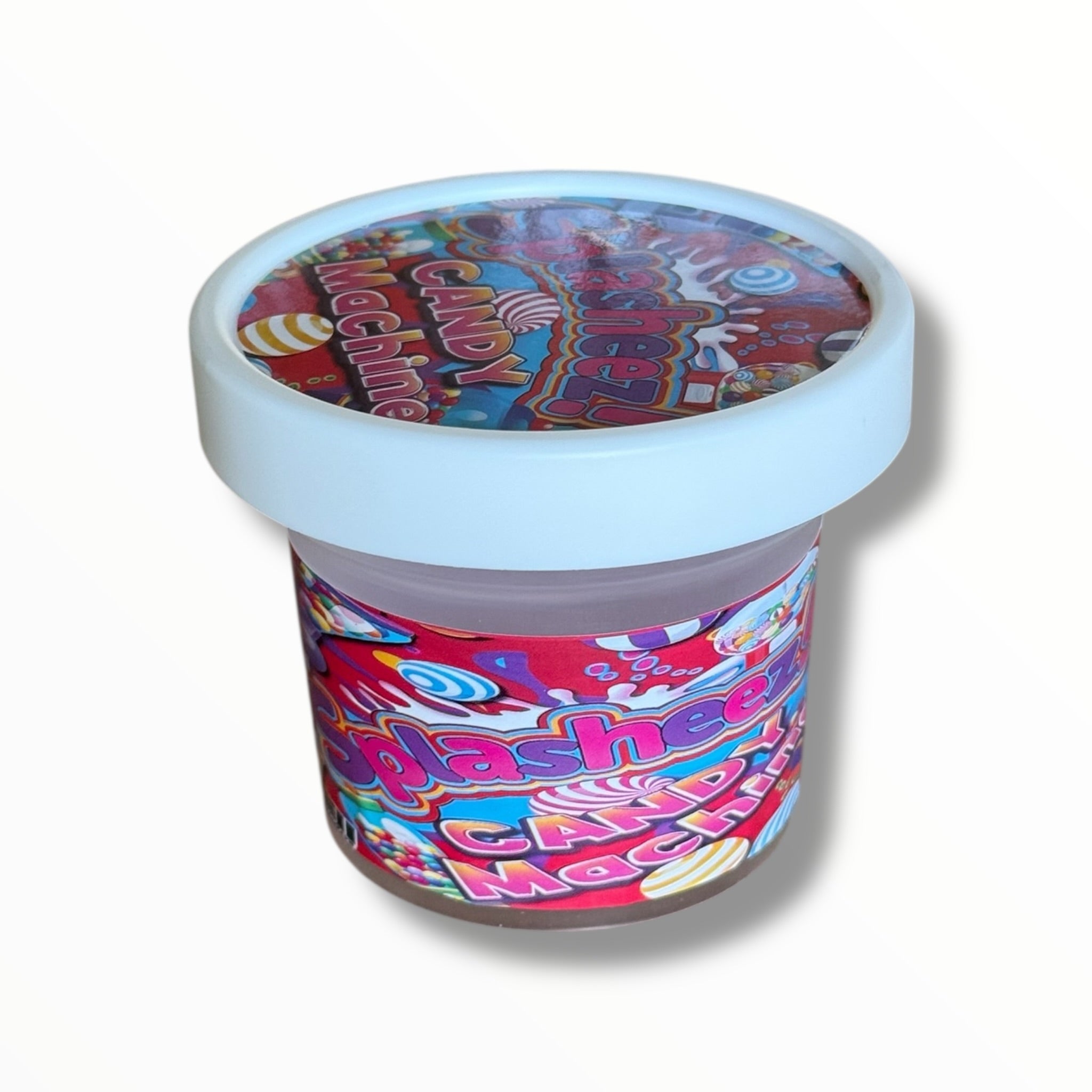 Ice Cream Style 3.5G Plastic Jars with Display Boxes – Packaging Only