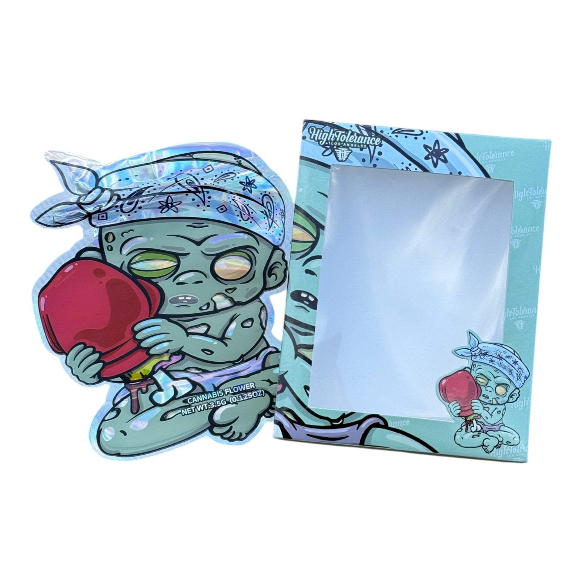 ICFMF Baby Boxing 3.5g Mylar Bags & Boxes with Window High Tolerance