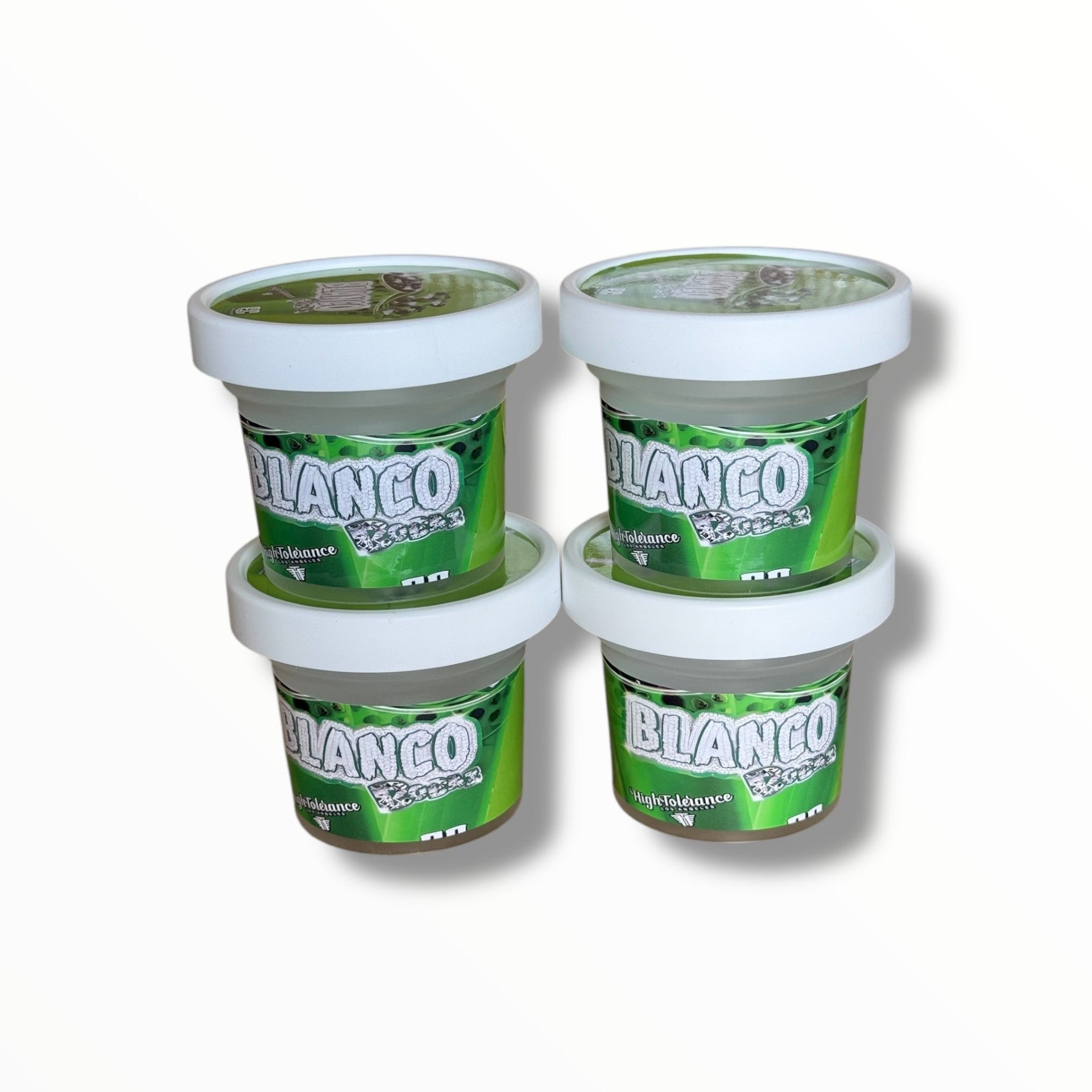 Ice Cream Style 3.5G Plastic Jars with Display Boxes – Packaging Only