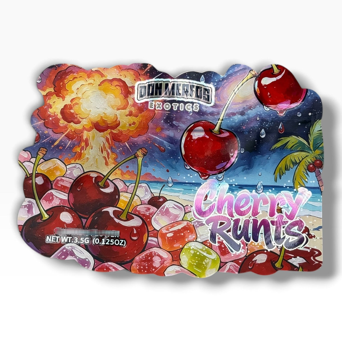 Don Merfos Exotics Cherry Runts 3.5g shape bags