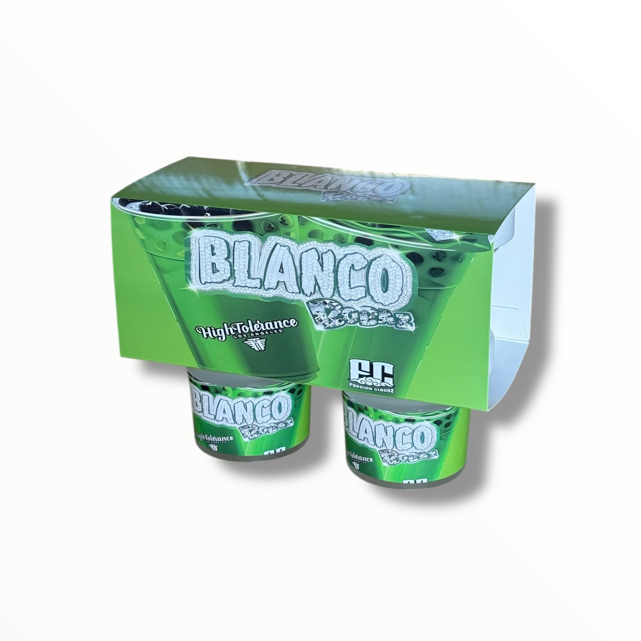 Ice Cream Style 3.5G Plastic Jars with Display Boxes – Packaging Only