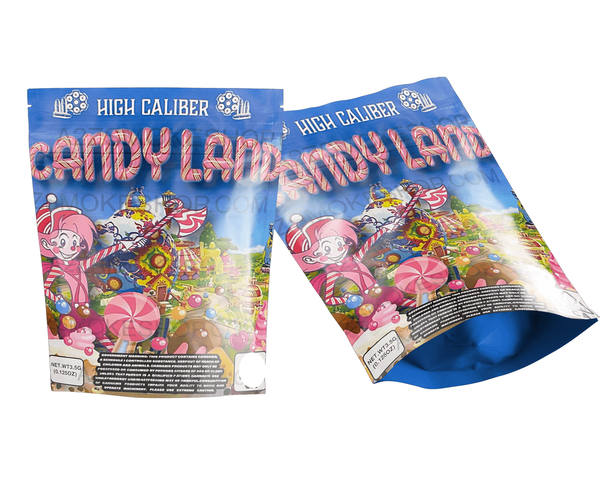 High Caliber Candy Land Mylar bag 3.5g Packaging Only
