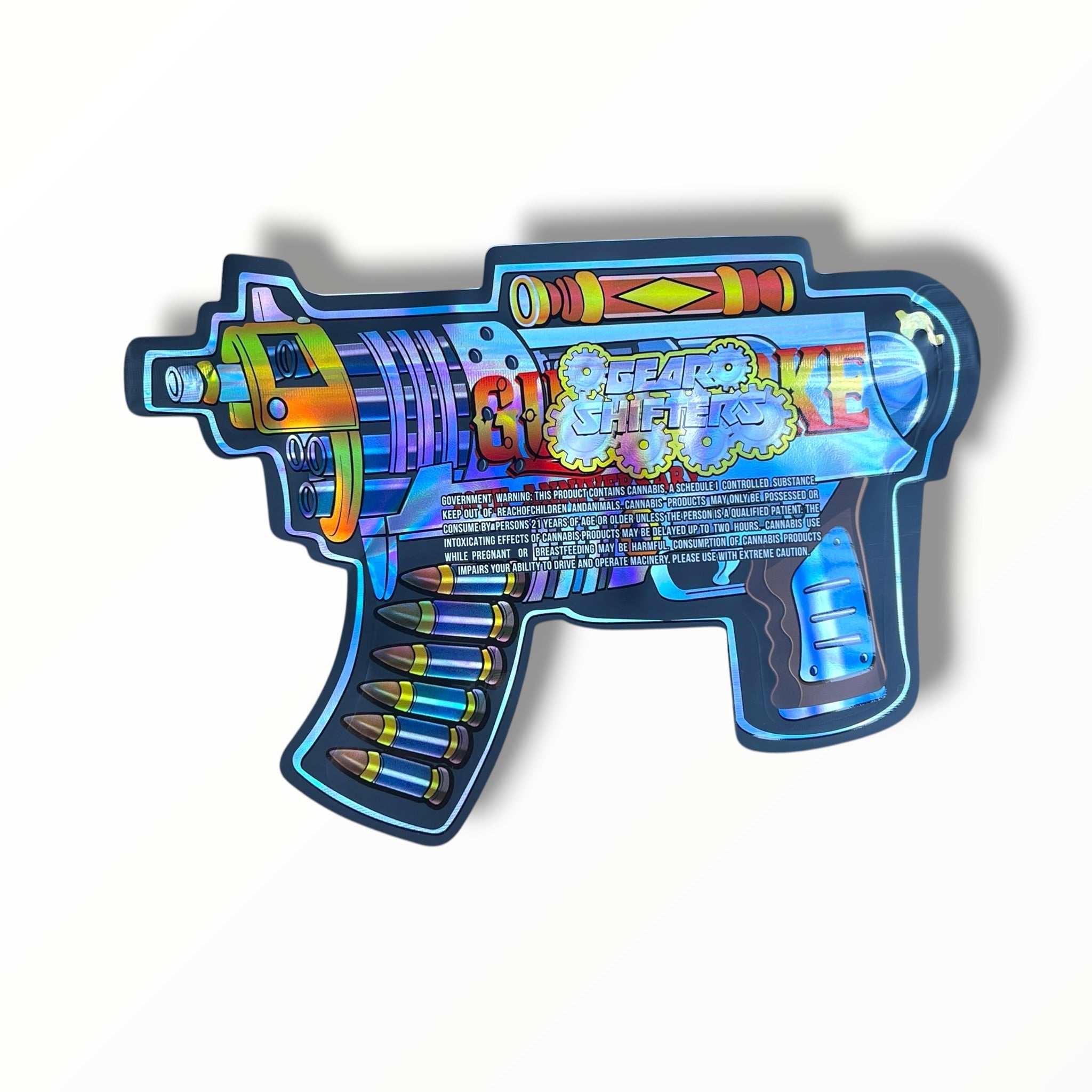 Gun Smoke 3.5g shape bags 70th Anniversary Gear Shifter