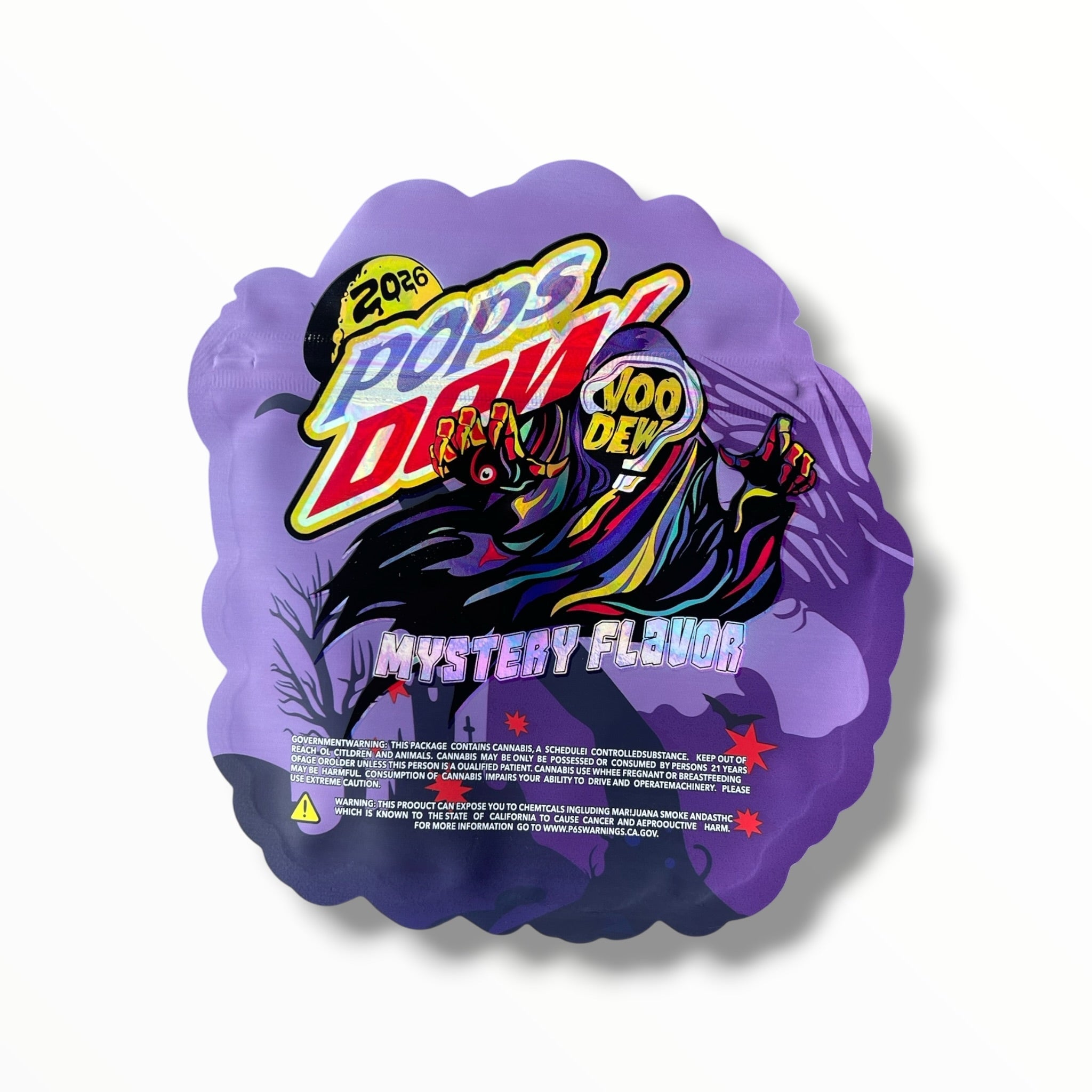 2026 Pops Dew Mystery Flavor 3.5g shape bags