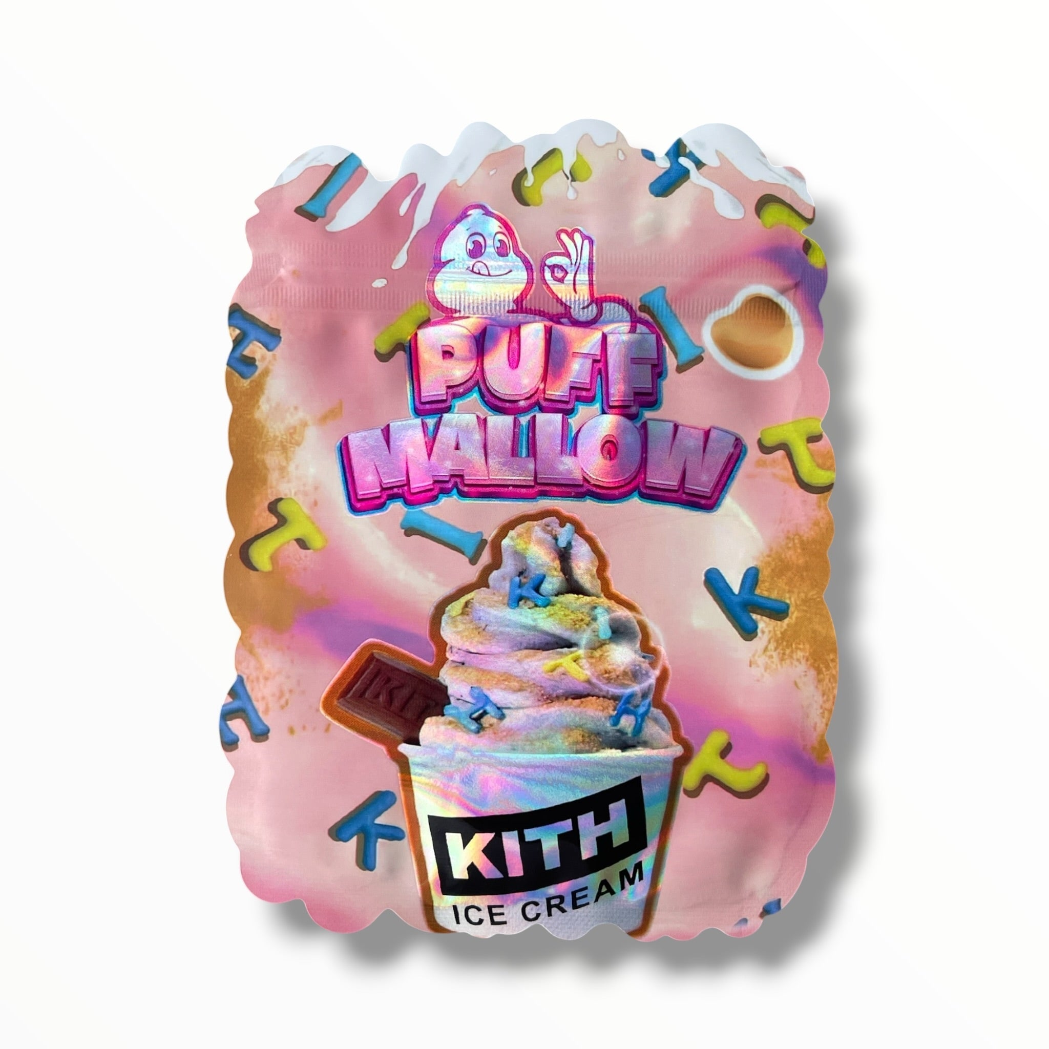 Puff Mallow Kith Ice Cream 3.5g shape bags