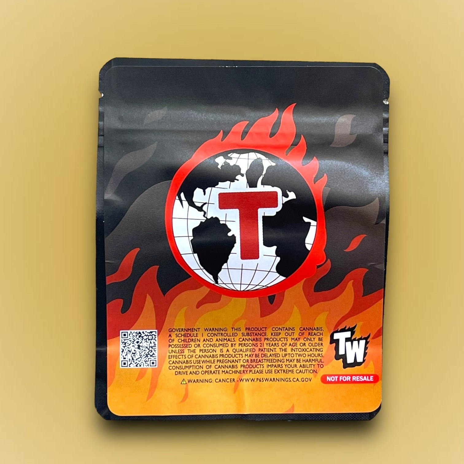 Sprinklez Torchiez Hot Fudge Sundae 3.5G Mylar Bags -With stickers and labels