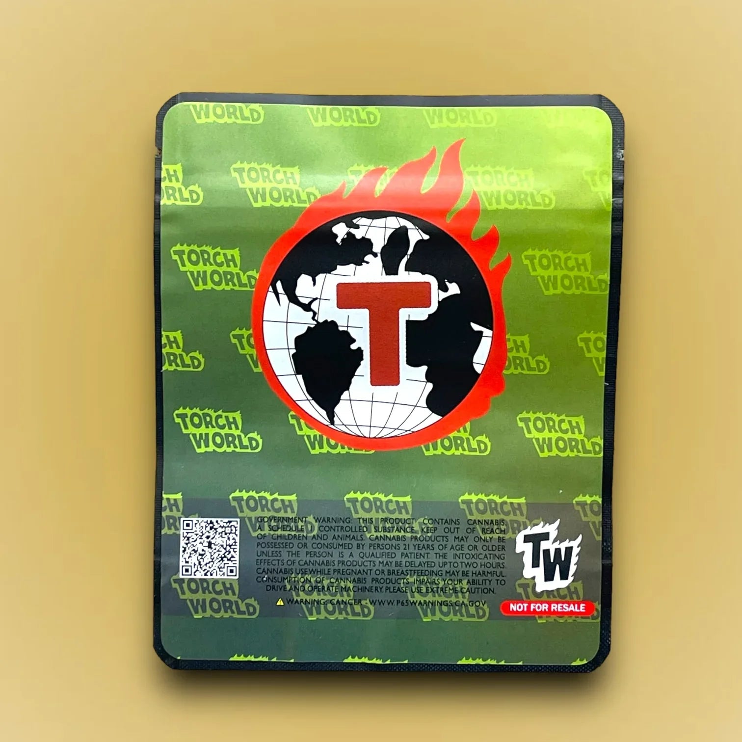 Sprinklez Peanut Butter Banana Blast 3.5g Mylar Bags -With stickers and label - Black Unicorn Hub