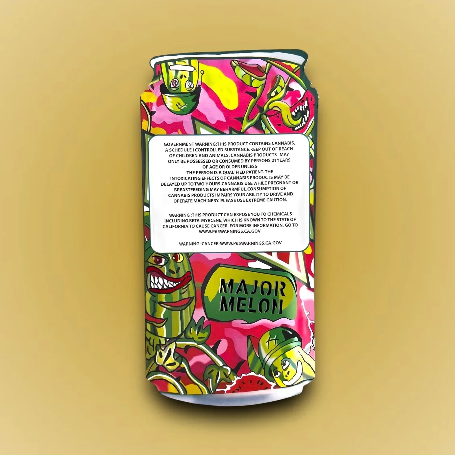 MSK Mules Major Malon 3.5g Mylar Bag Holographic - Black Unicorn Hub