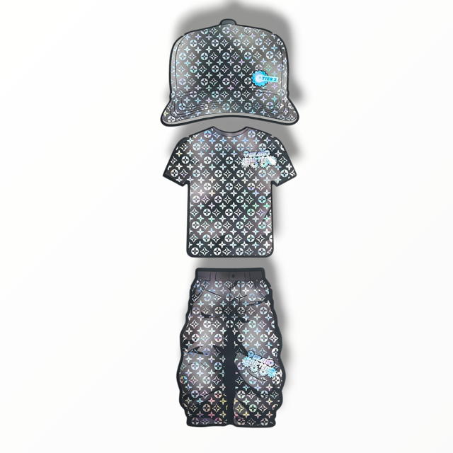 Tier 2 Gear Shifters 3.5g Mylar Bag Set – Cap, T-Shirt & Pants