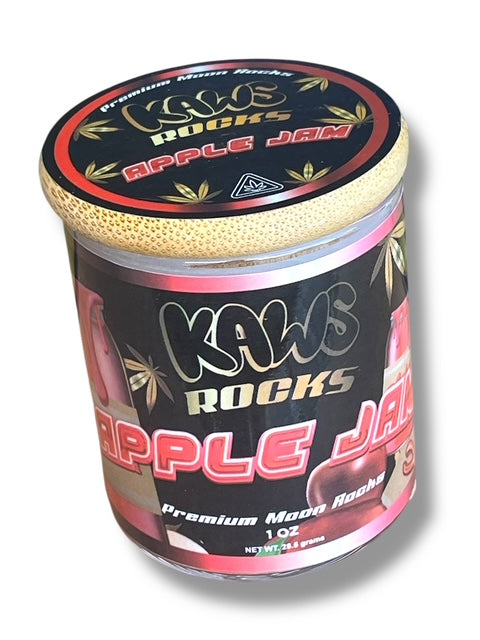 Kawz Exotic Edition Moon Rocks 1oz Glass Jars - Varity Pack 16 Strains in box Empty Jars