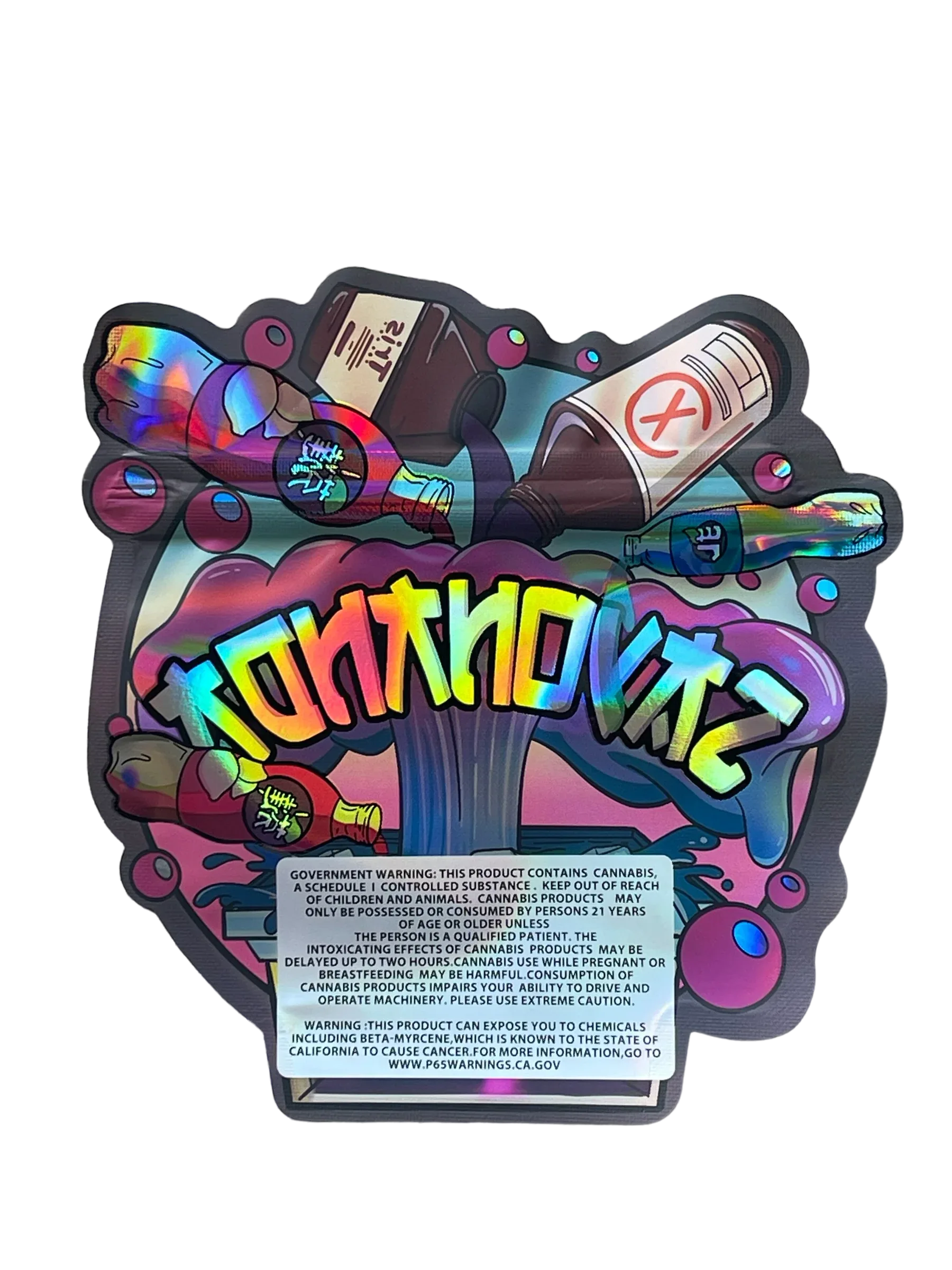 Sayonanda 3.5 grams Mylar Bag - Black Unicorn Hub