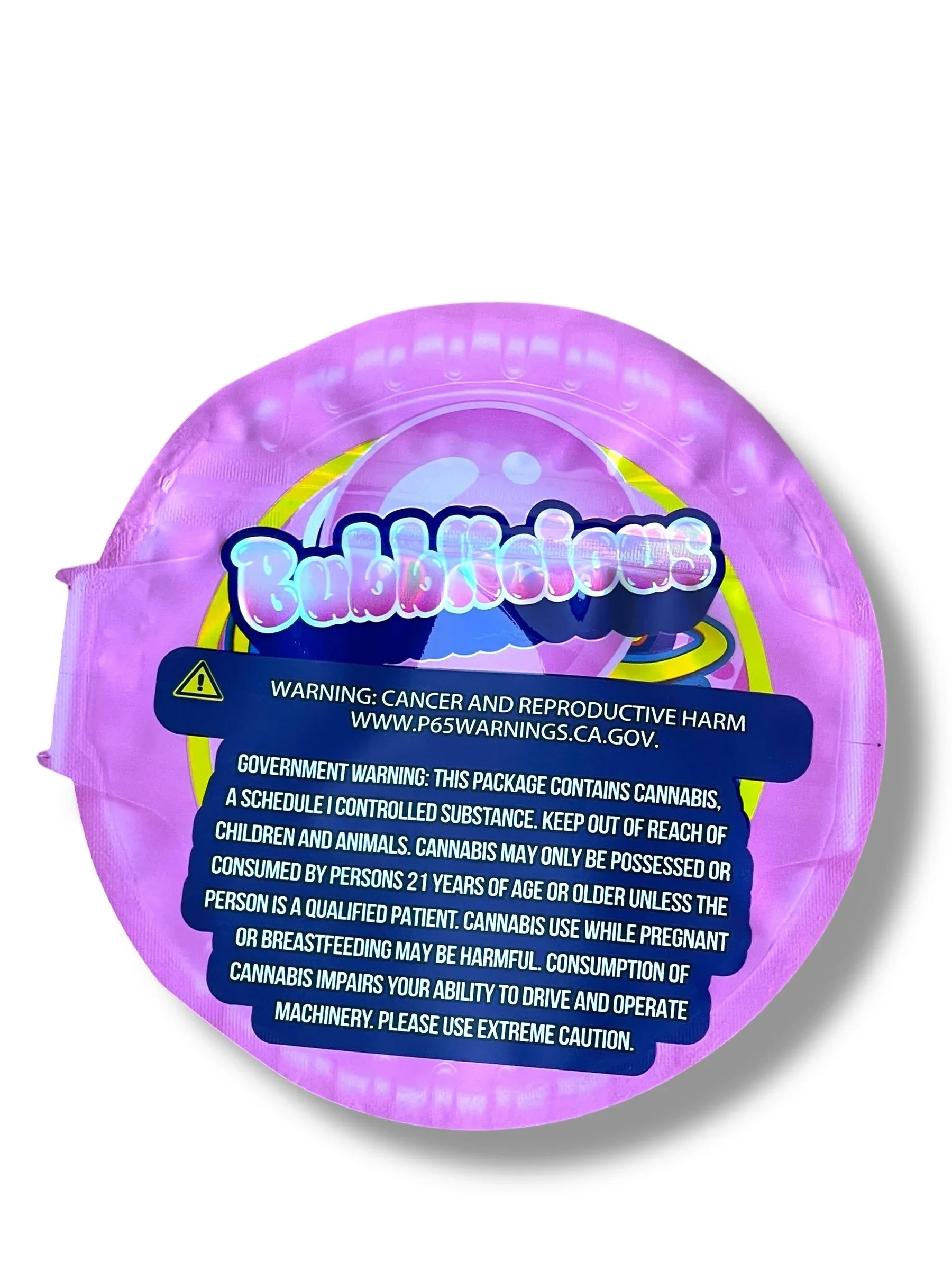 Bubble Tape Bubblegum Mylar Bag 3.5g shape bag - Black Unicorn Hub
