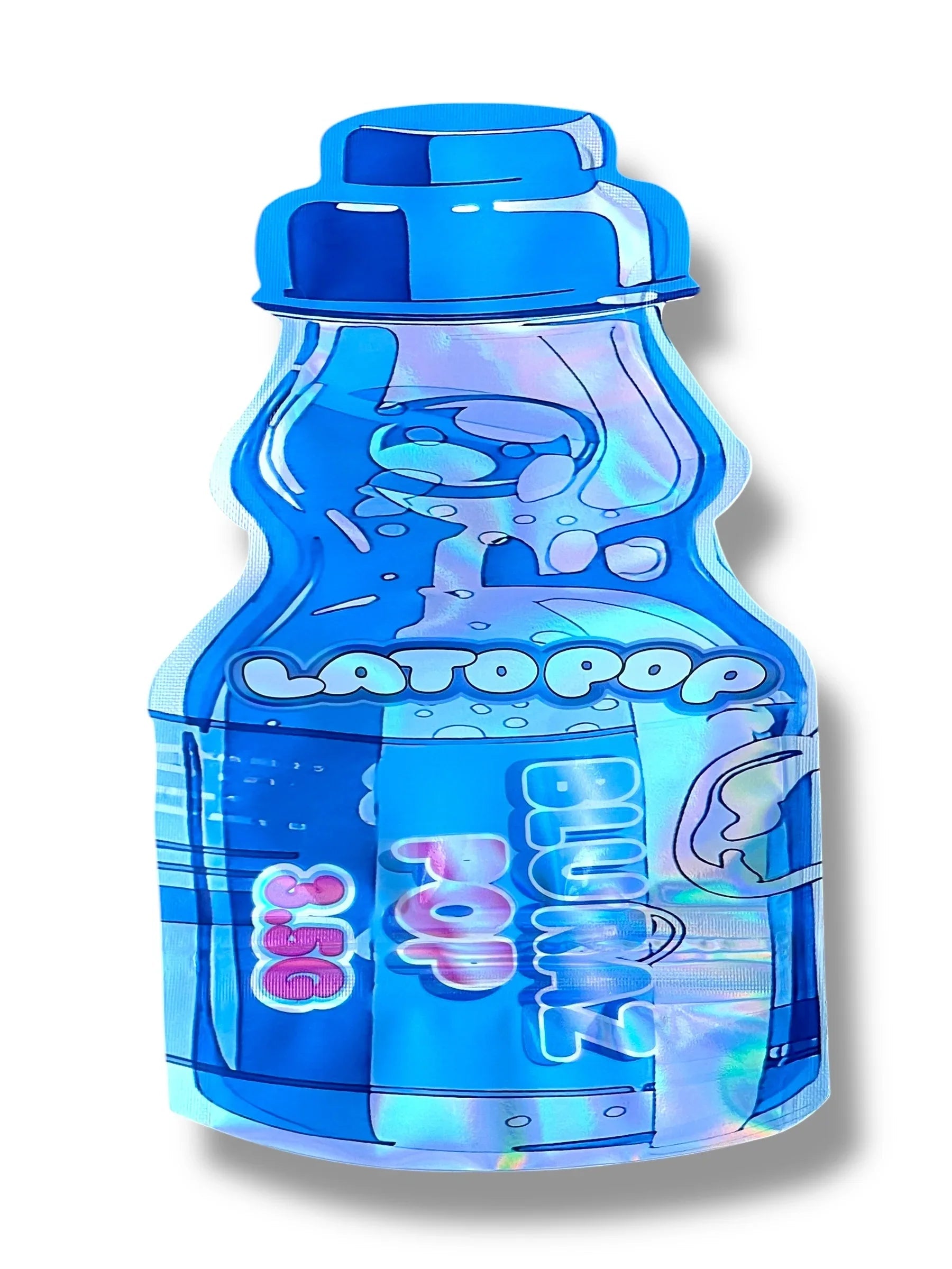 Lato Pop Bluraz Pop Mylar Bag 3.5g shape bag - Black Unicorn Hub