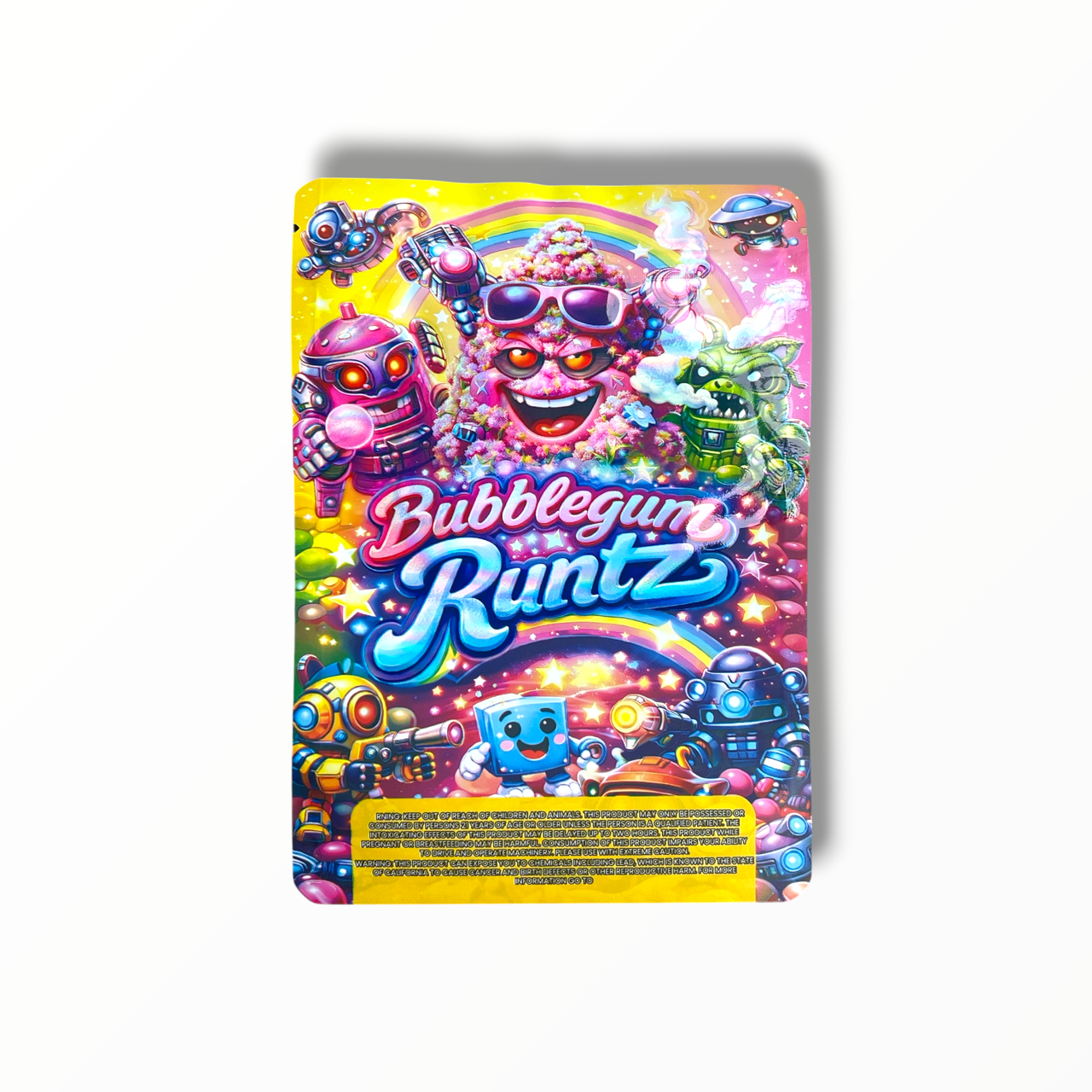 Bubblegum Runtz 7G to 14G Mylar Bags