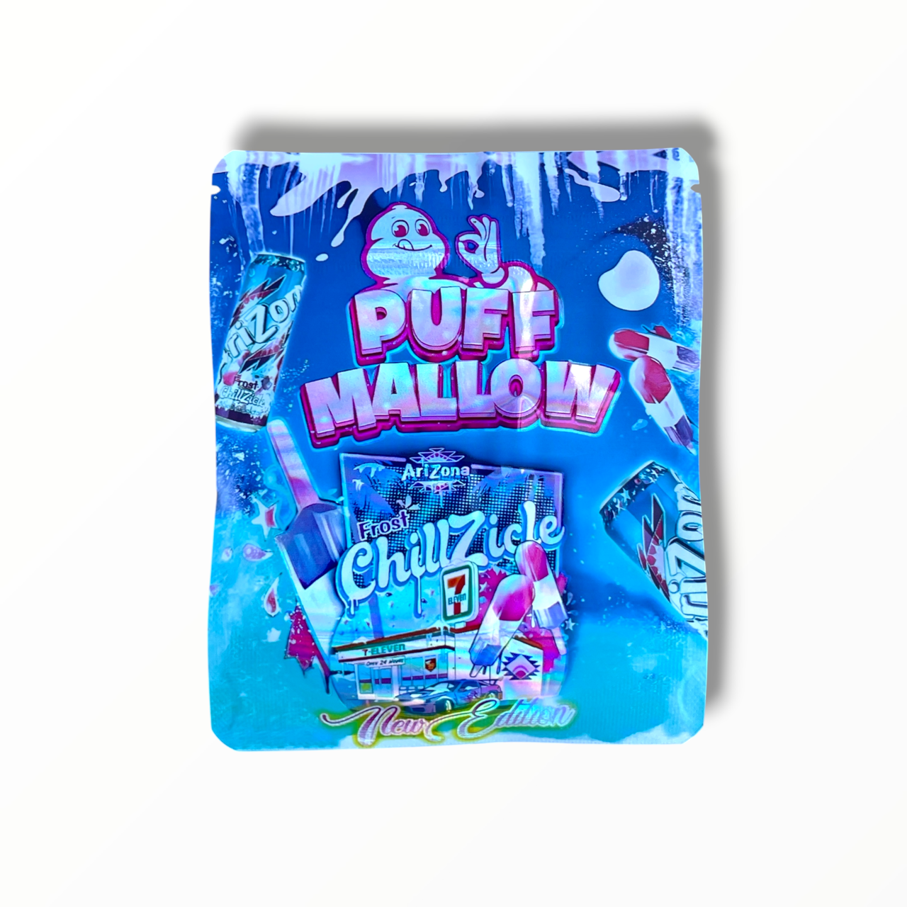 Puff Mallow Arizona Frost Chillzicle 3.5g shape bags