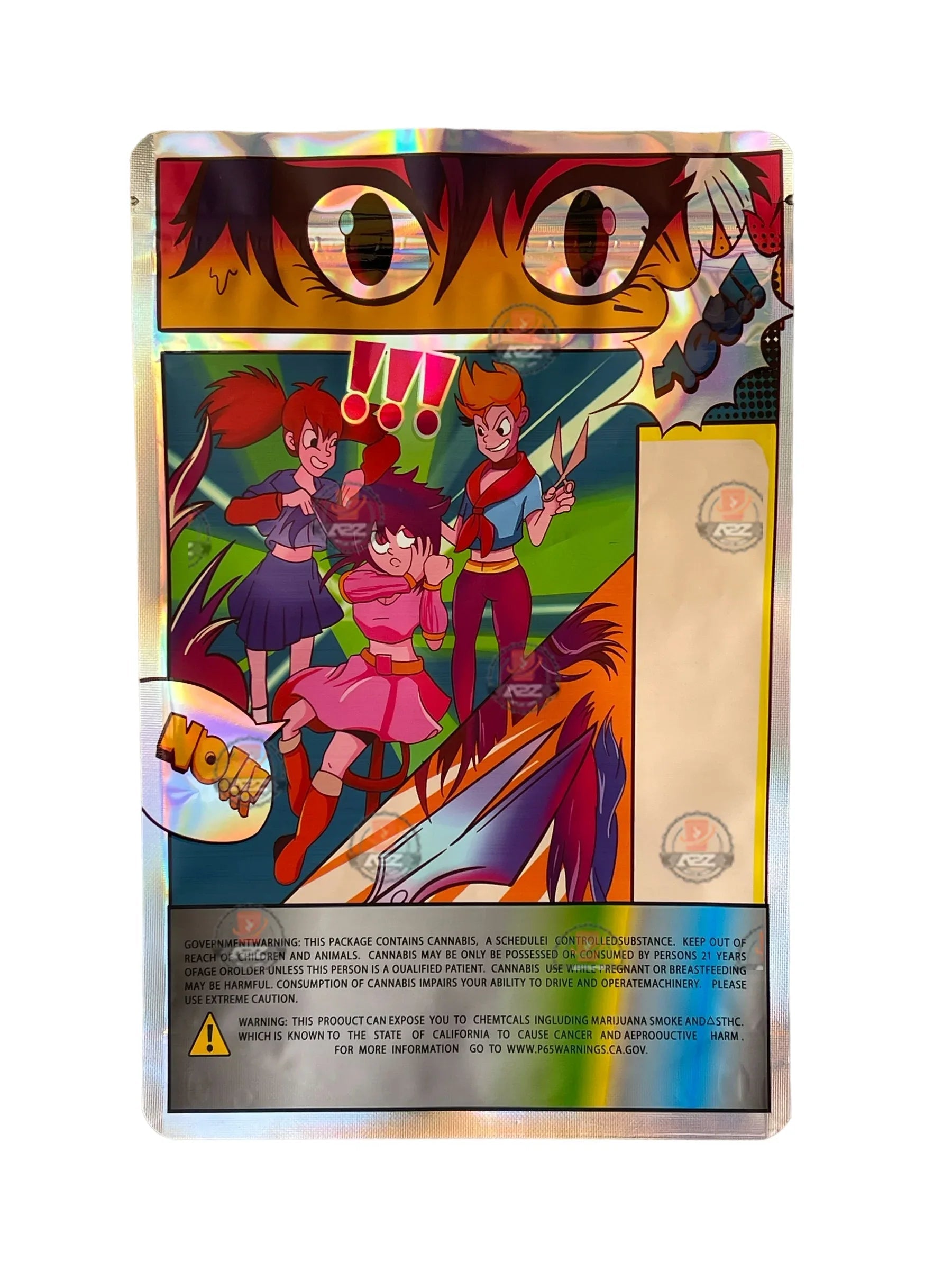 Jealousy Mylar Bag 1 OZ 28G (50 Count) Fresh Flower - Black Unicorn Hub