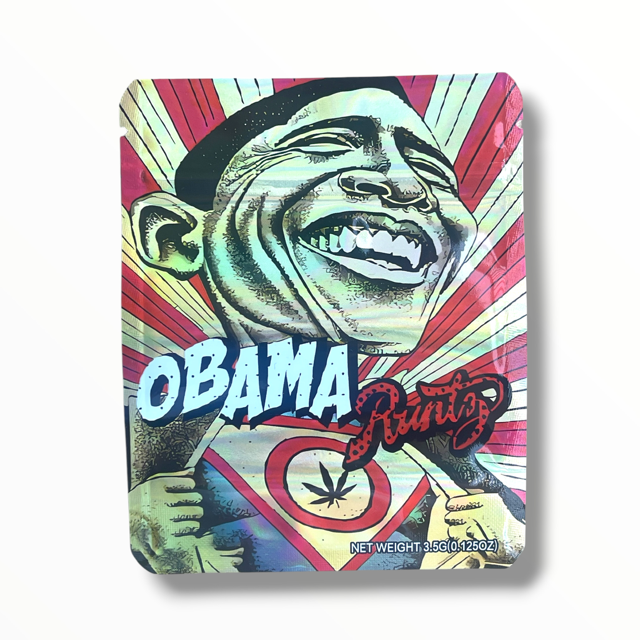 Obama Runtz 3.5g Mylar Bags-Packaging only