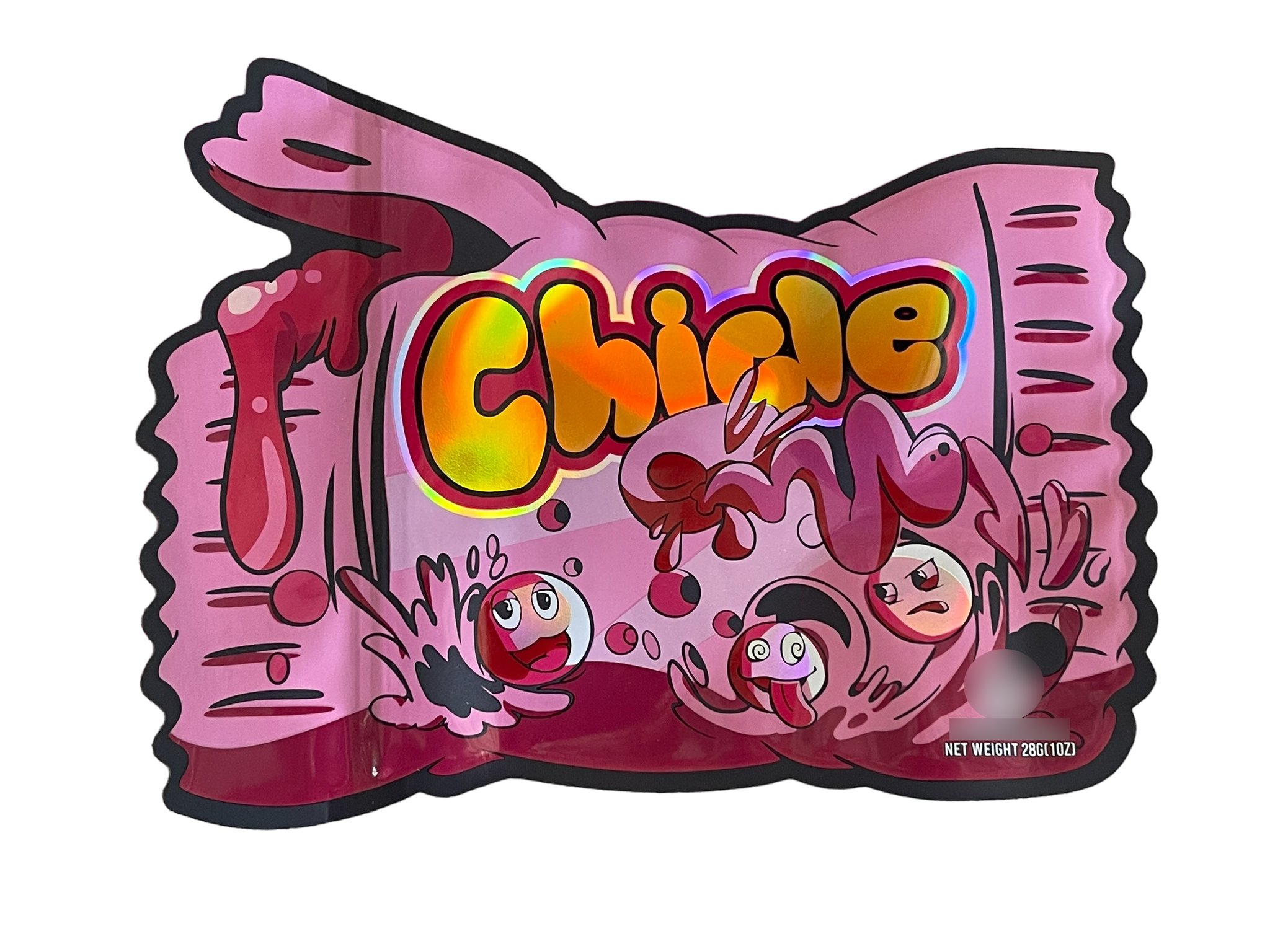 Chicle Mylar Bag 1 OZ 28G (50 Count) Fumi High Volume