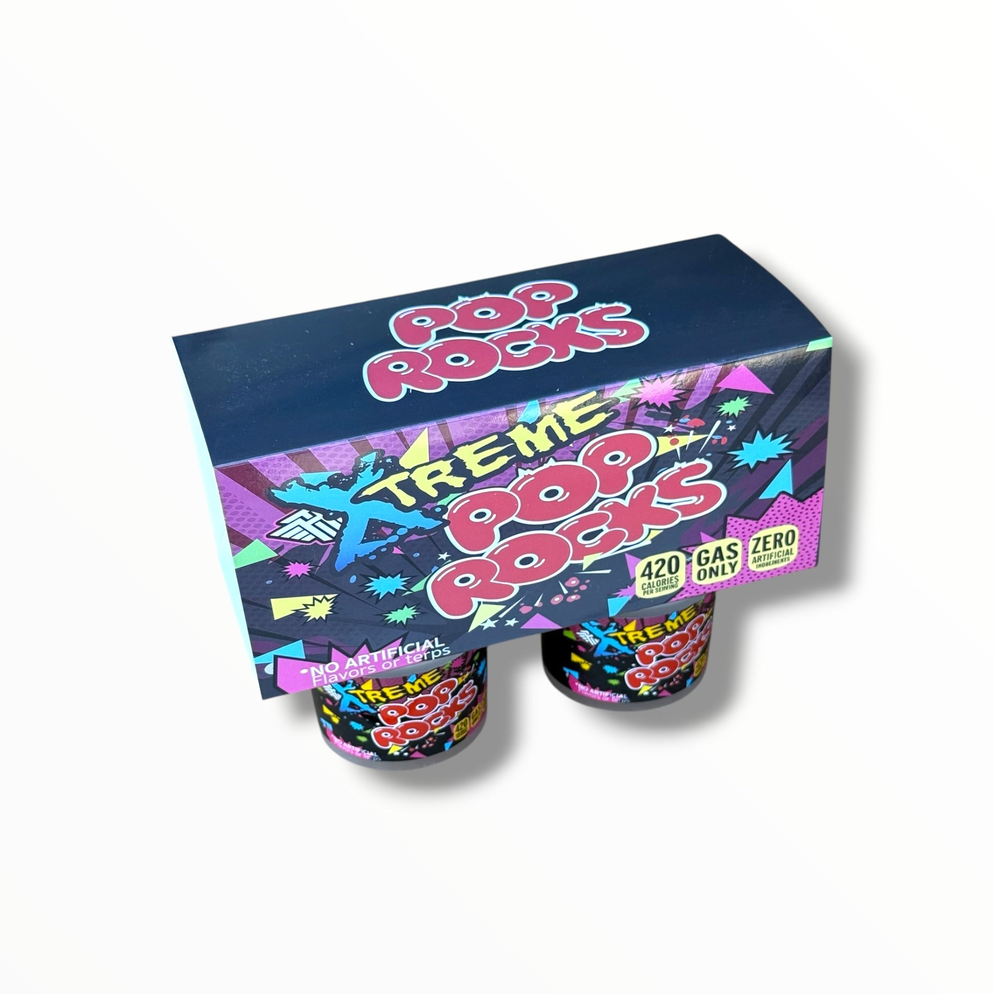 Ice Cream Style 3.5G Plastic Jars with Display Boxes – Packaging Only