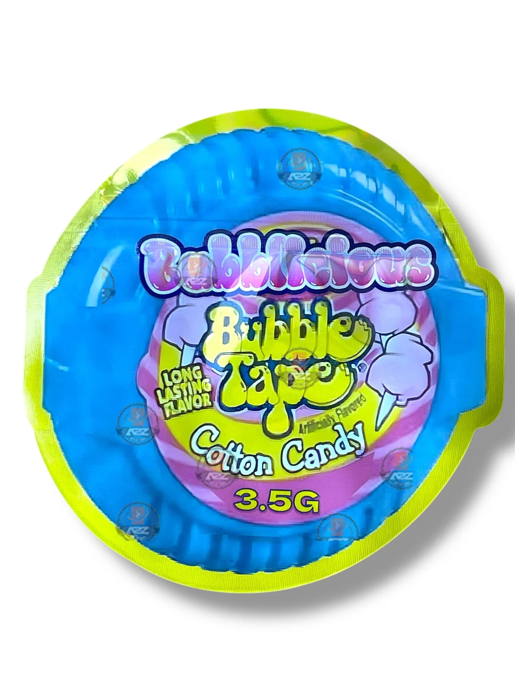 Bubble Tape Cotton Candy Mylar Bag 3.5g shape bag - Black Unicorn Hub