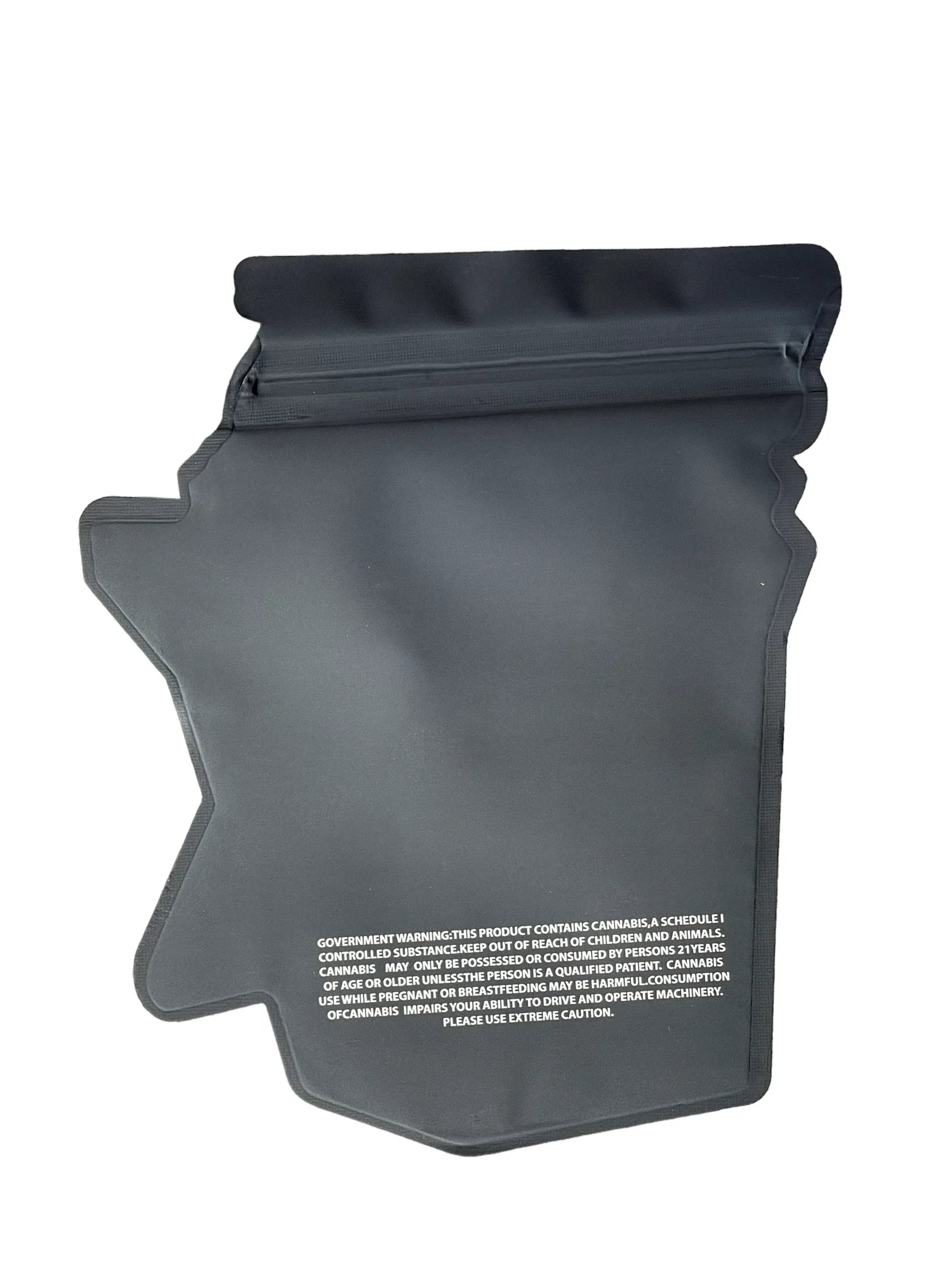 Blue Zushi 3.5 grams Juice Box Mylar Bag Holographic - Black Unicorn Hub