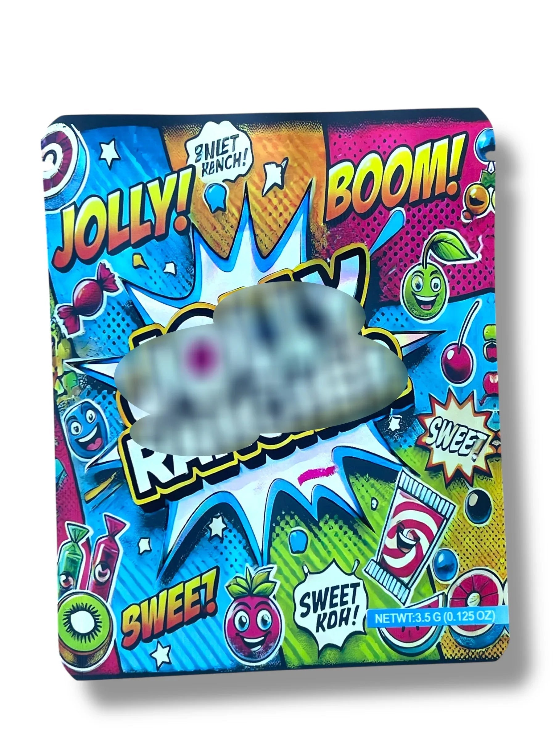 Jolly 3.5g Mylar Bag- Packaging Only - Black Unicorn Hub