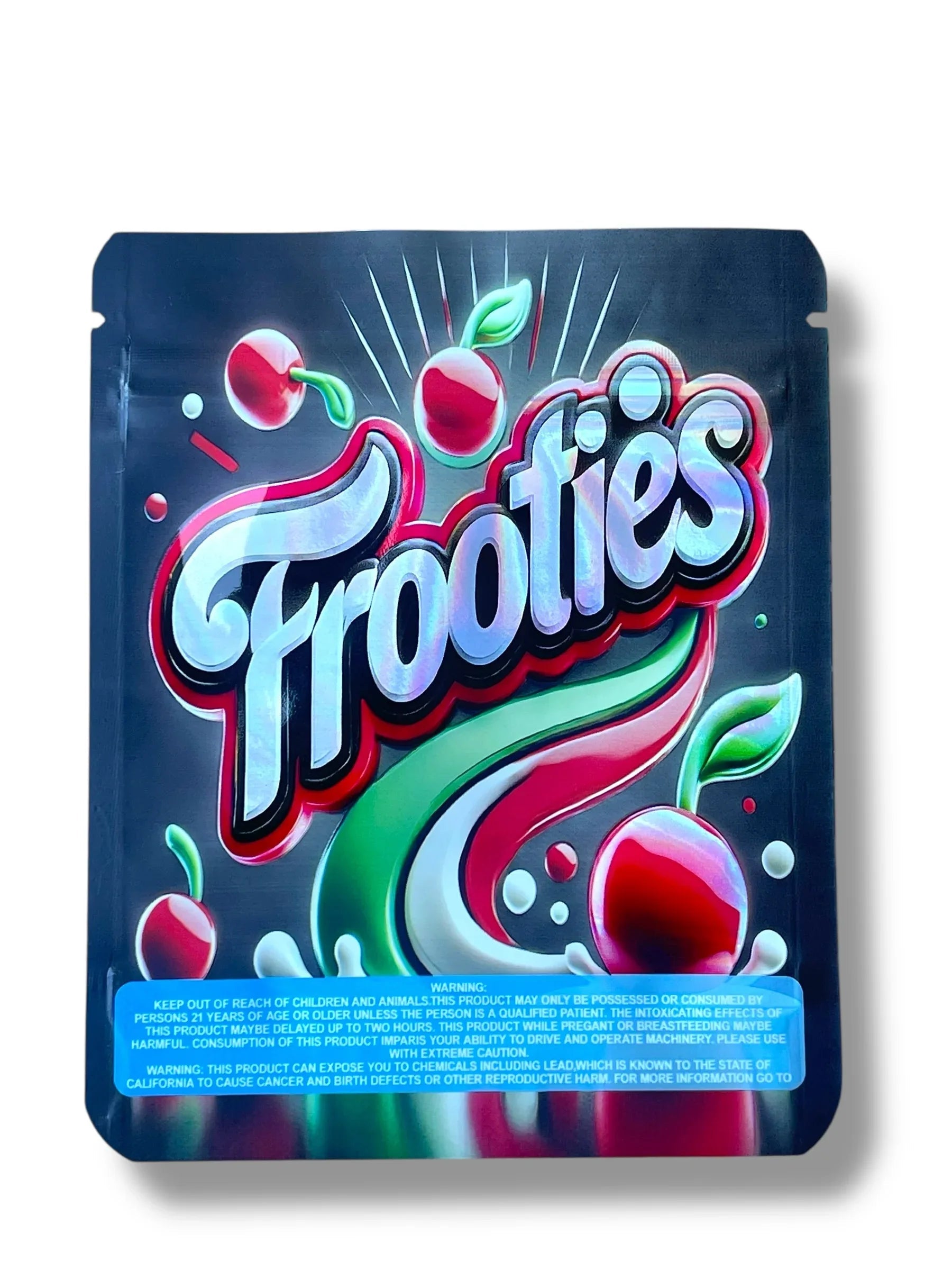 Frooties 3.5g Mylar Bag- Packaging Only - Black Unicorn Hub