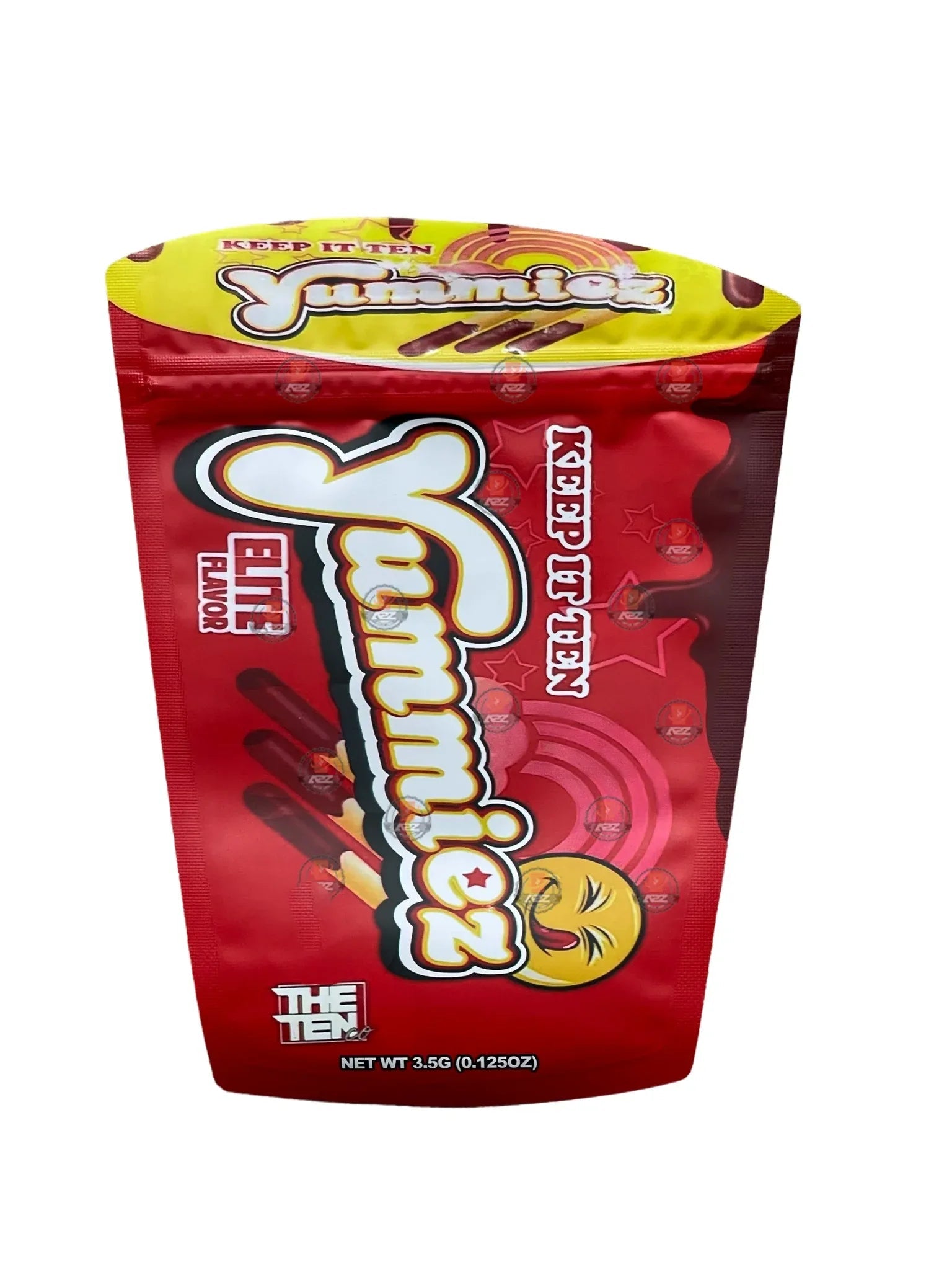 Yummiez 3.5g Mylar Bag Cut Out-The Ten - Black Unicorn Hub