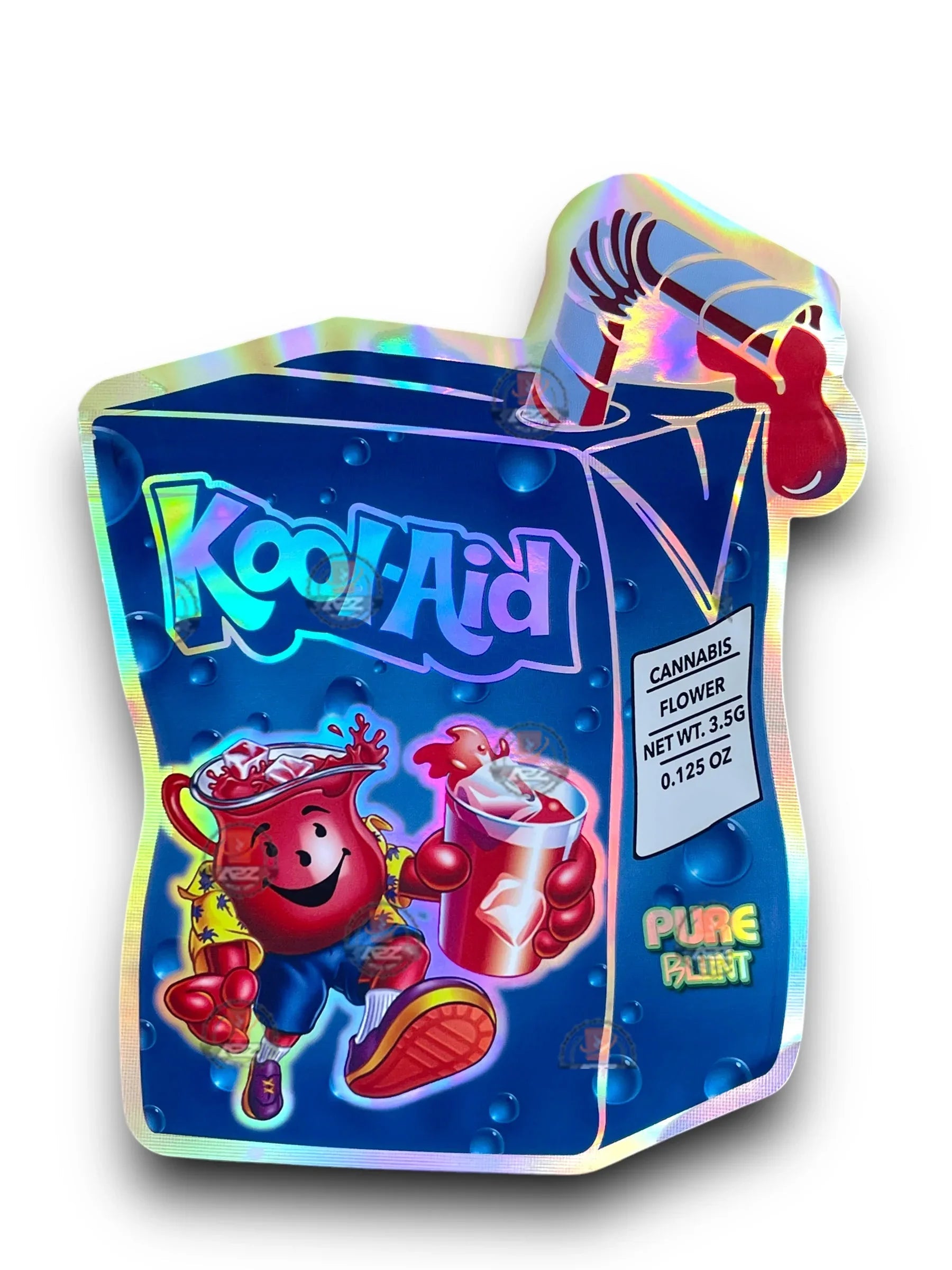 Kool Aid Mylar Bags 3.5g Holographic - Black Unicorn Hub