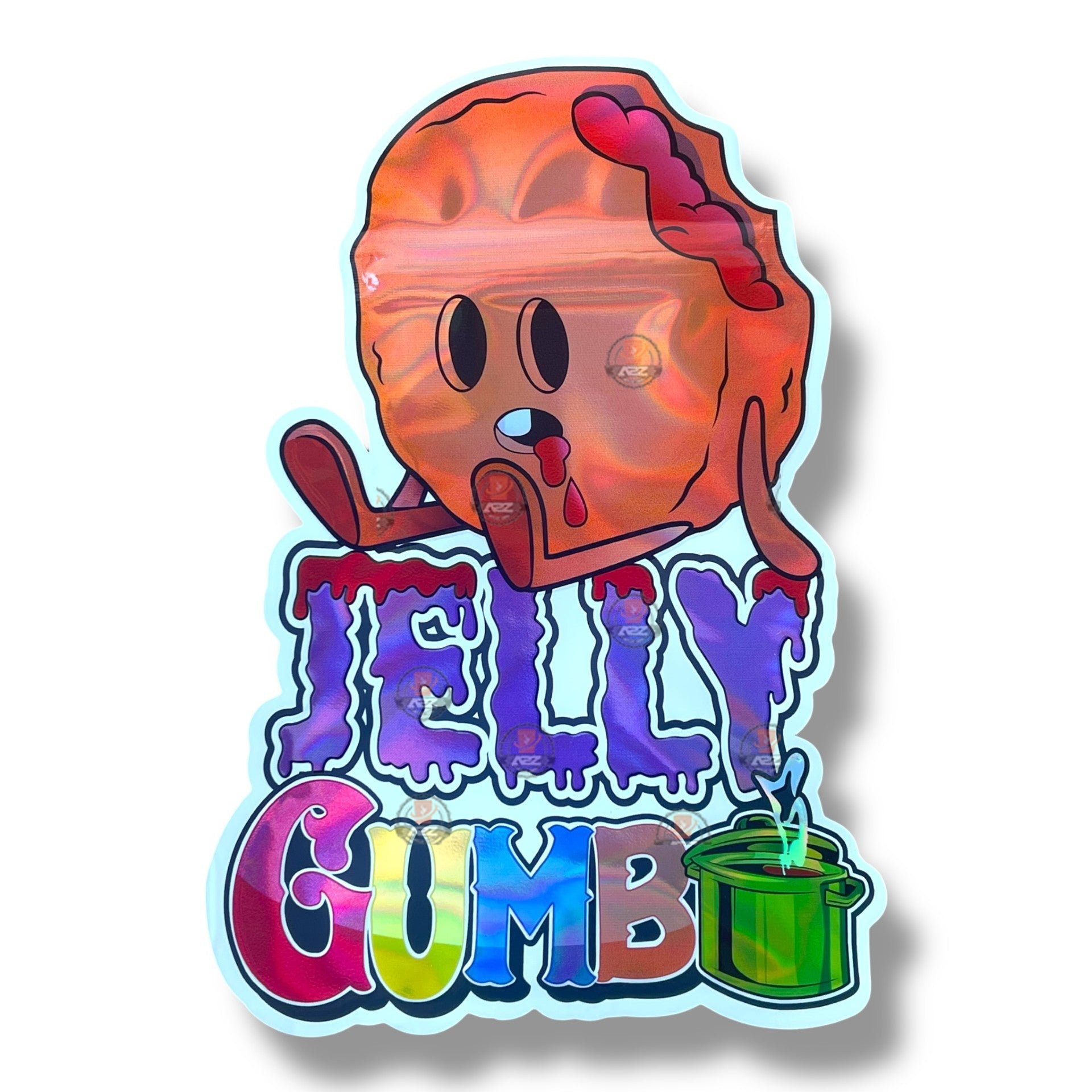 Jelly Gumbo Bag 3.5g shape bag Fly trap