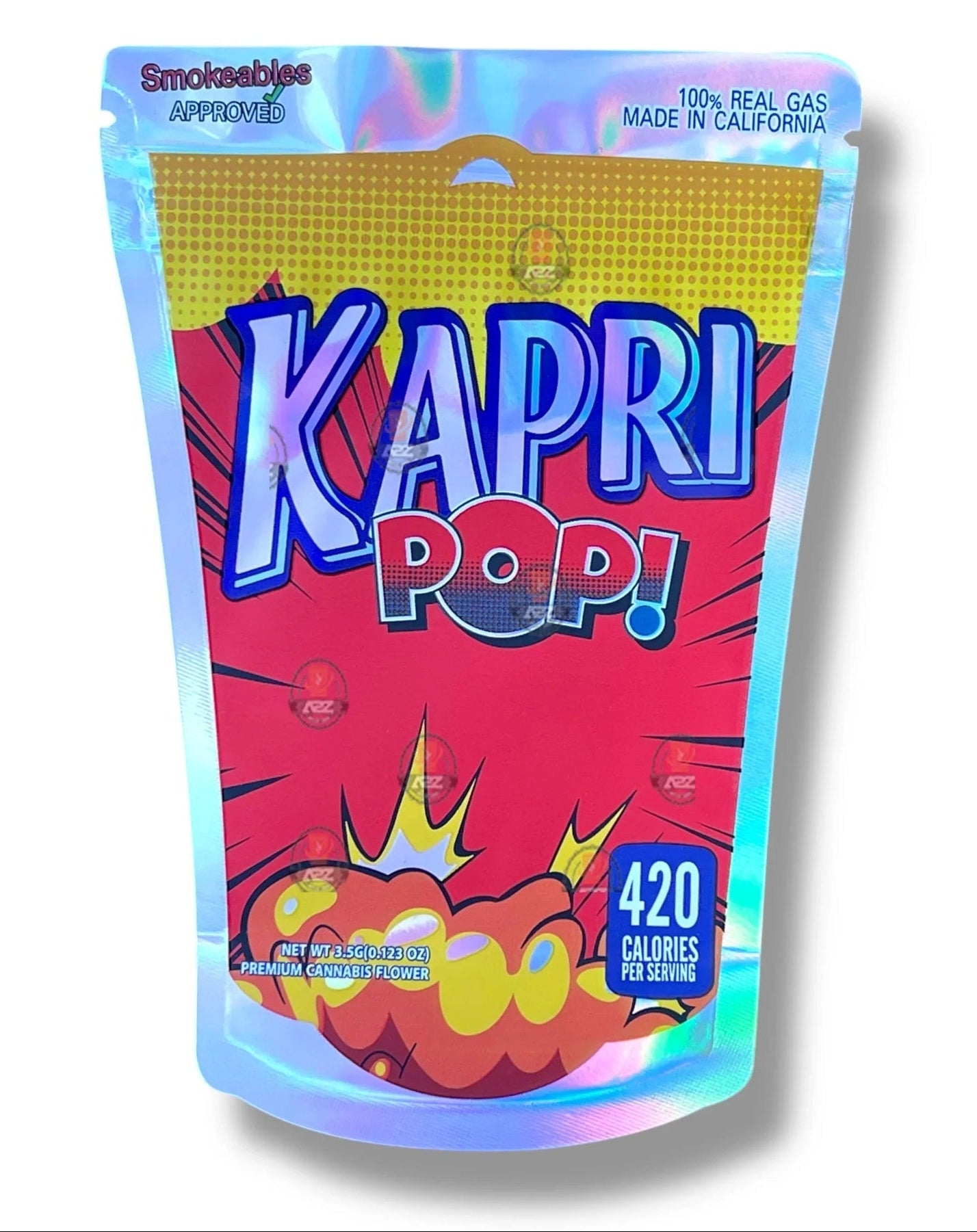 Kapri POP Mylar Bag 3.5g shape bag