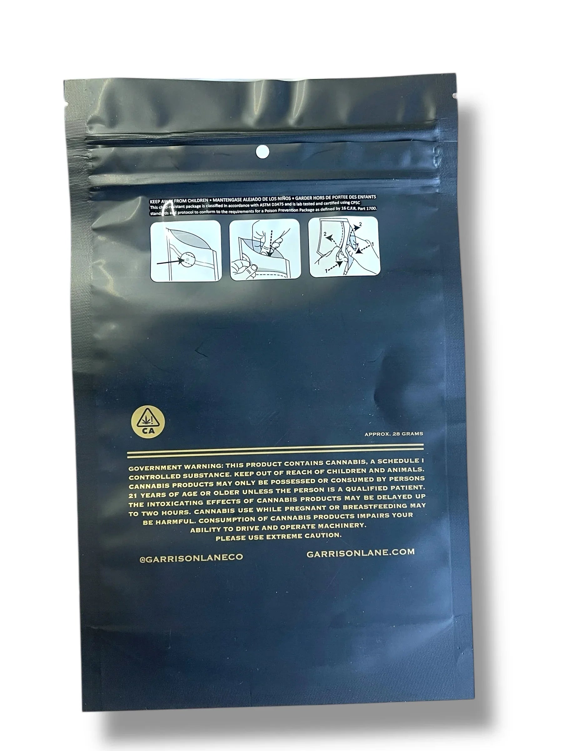 Garrison Lane 1 OZ 28G empty bag 1 ounce (50 Count) - Black Unicorn Hub