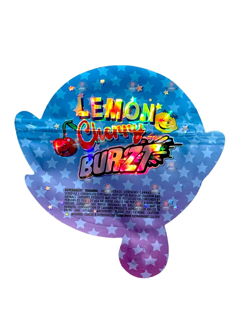 Lemon Cherry Burzt cut out Mylar Bags 3.5g Empty Packaging - Black Unicorn Hub