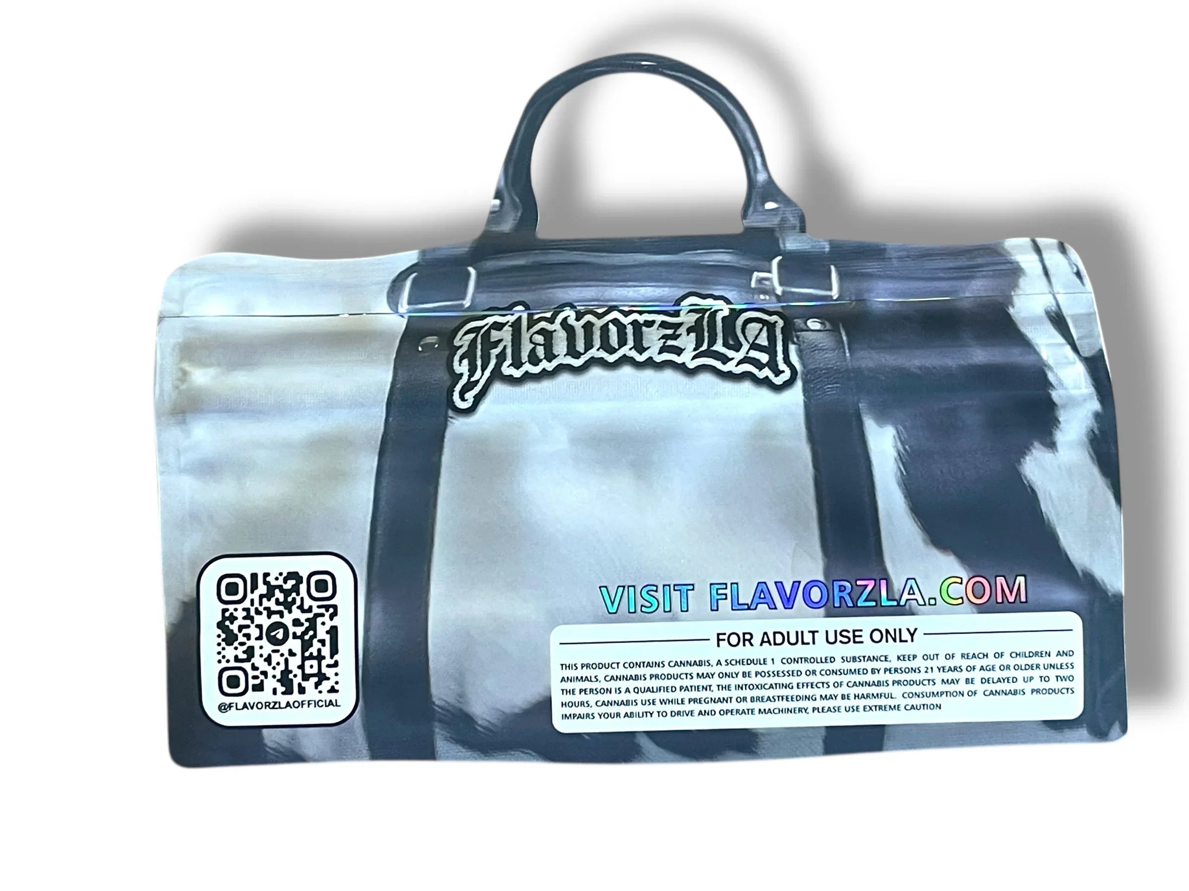 Flavroz LA Cash Cow Crop Mylar Bag 3.5g shape bags - Black Unicorn Hub