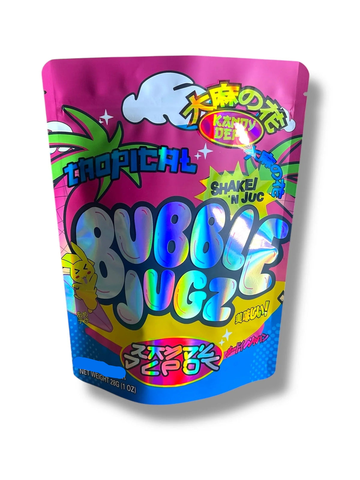 Kandy Depo Bubble Jugz 1 OZ 28G empty Mylar bag 1 ounce (50 Count) - Black Unicorn Hub