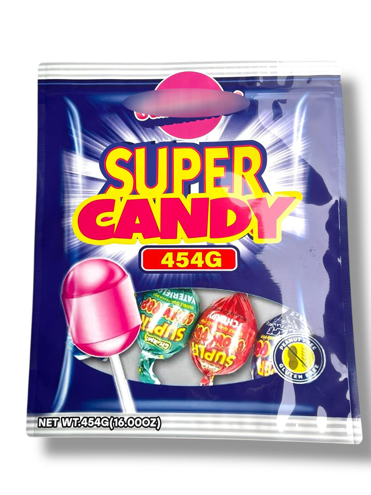 Super Candy Mylar Bag (Large) 1 LBS - 16OZ (454g)