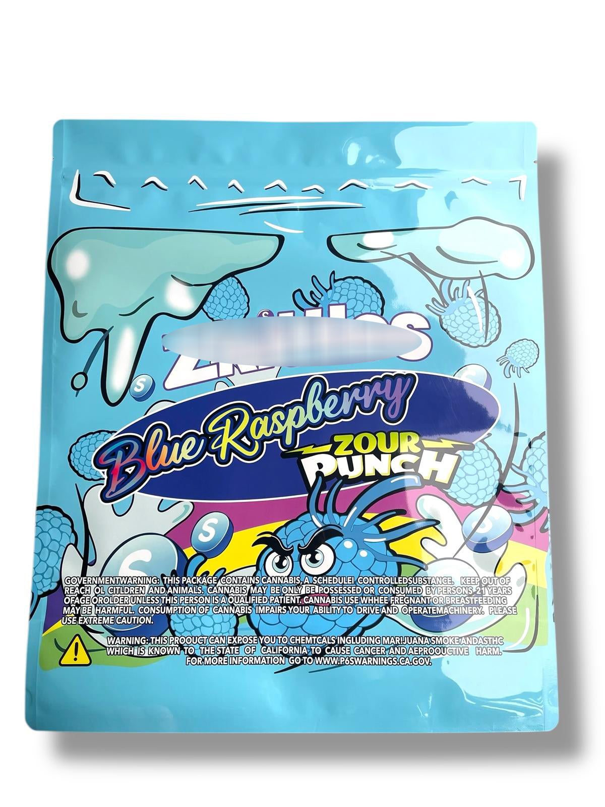 Blue Raspberry Zour Punch - 1lb Mylar Bags