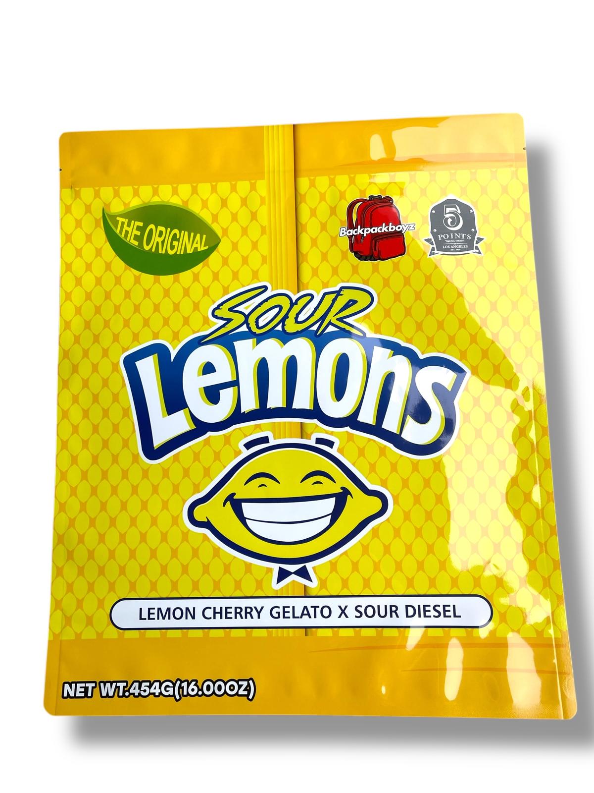Sour Lemons Gelato - 1lb Mylar Bags