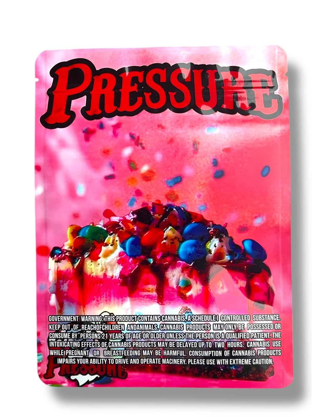Pressure Cheescake 1 OZ 28G empty Mylar bag 1 ounce (50 Count)