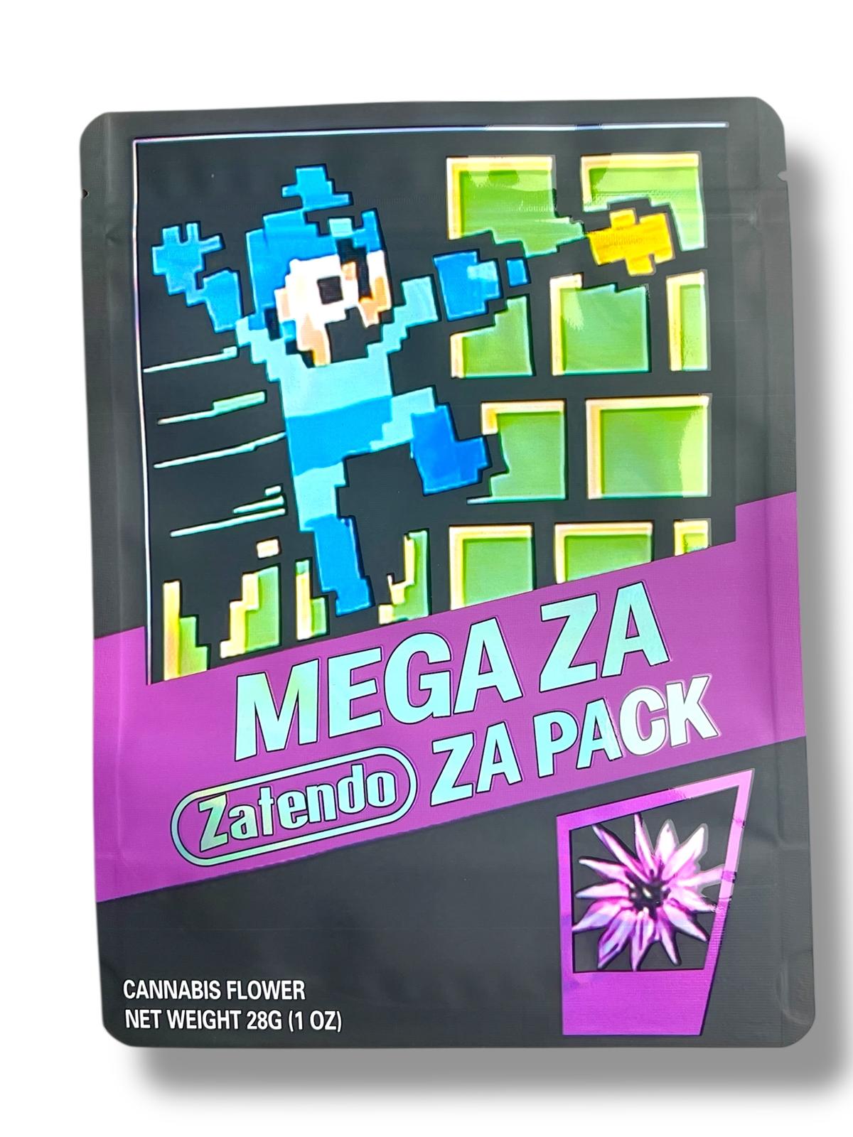 Mega ZA Pack 1 OZ 28G empty Mylar bag 1-ounce (50 Count) Zatendo