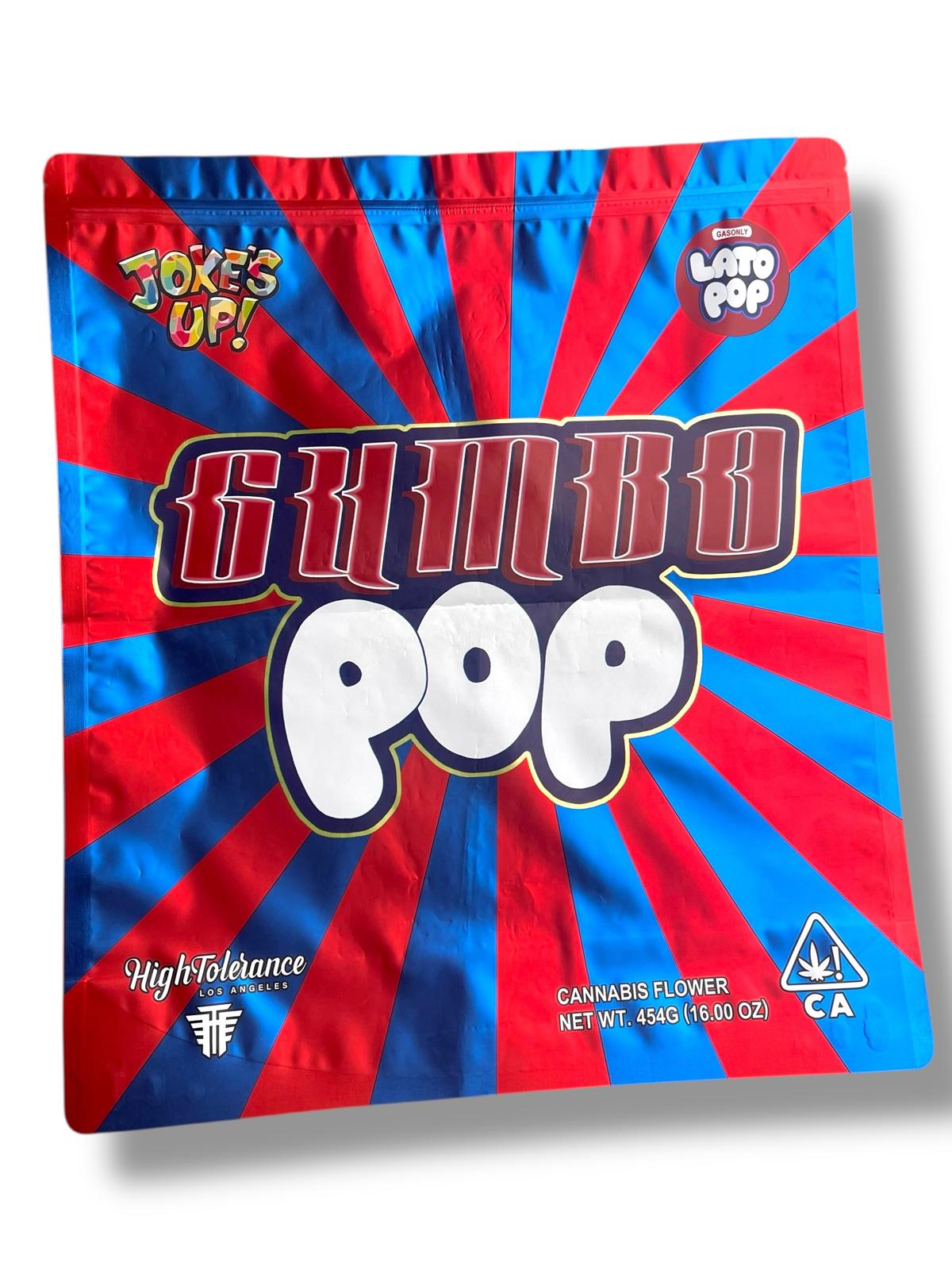 Jokes Up Gumbo Pop - 1lb Mylar Bags - High Tolerance